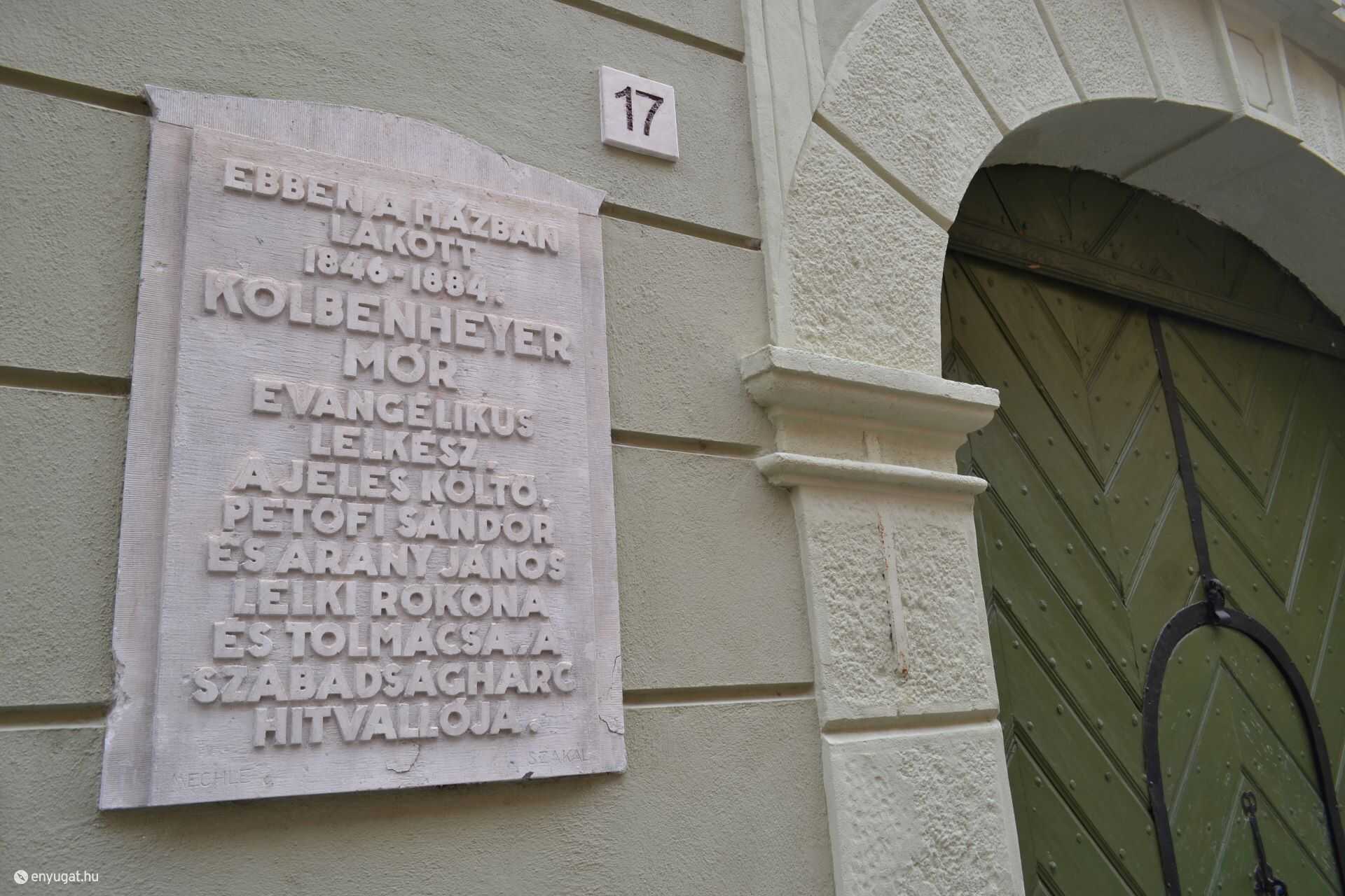 A szabadságharc soproni lelkésze