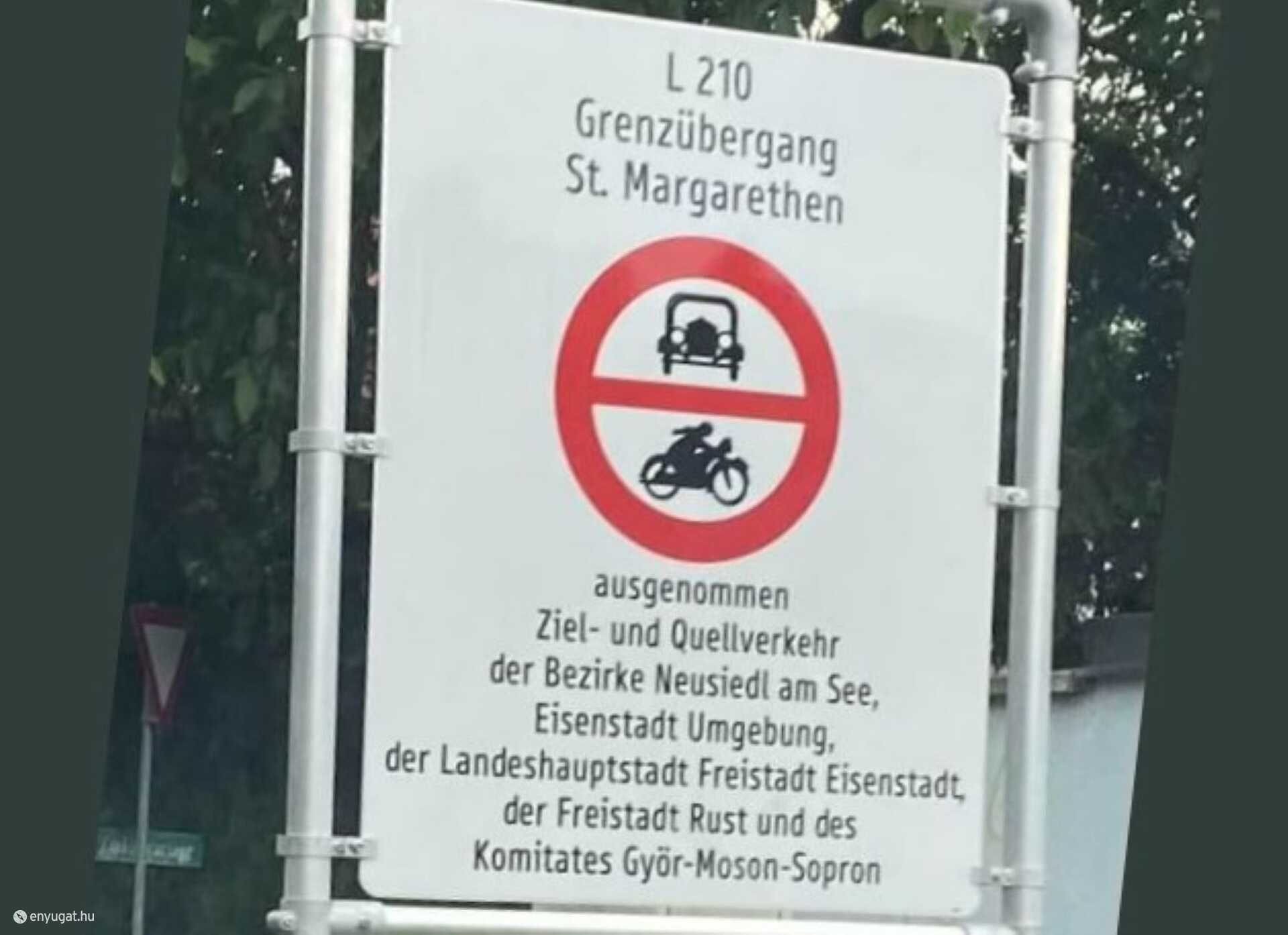 Az új tábla megengedőbb, bár a réginek a betartását sem ellenőrizték.