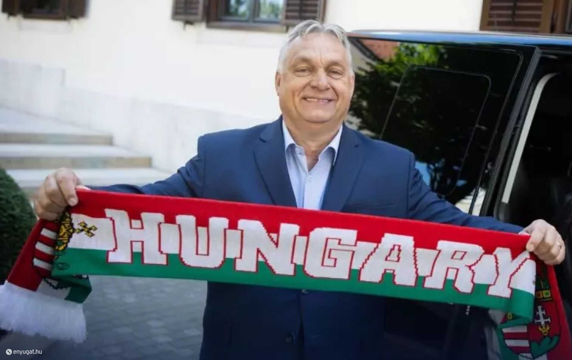 Orbán elindult az Eb-re