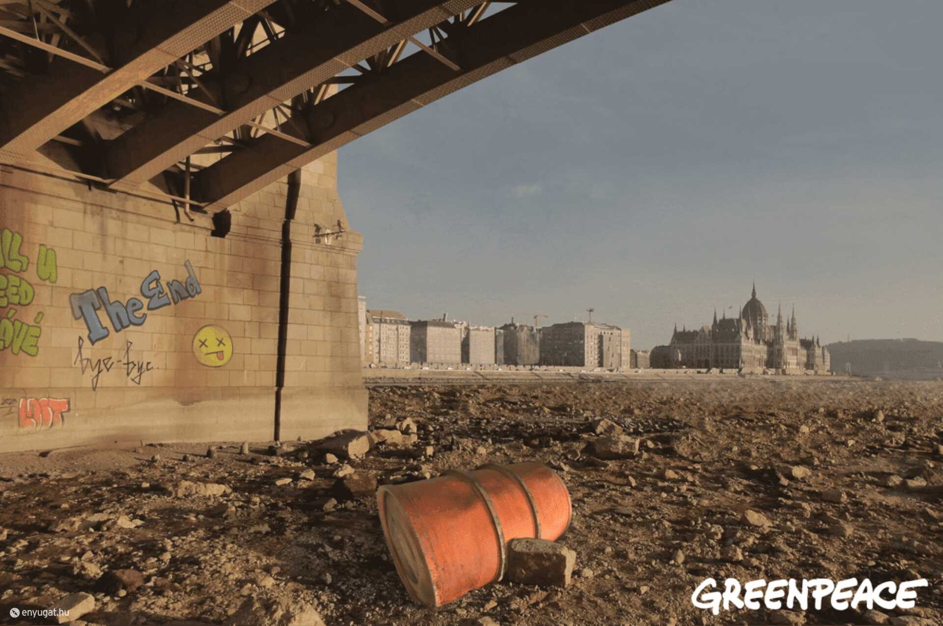 A Greenpeace szerint jelentős fordulatra van szükség a kormány klímapolitikájában.