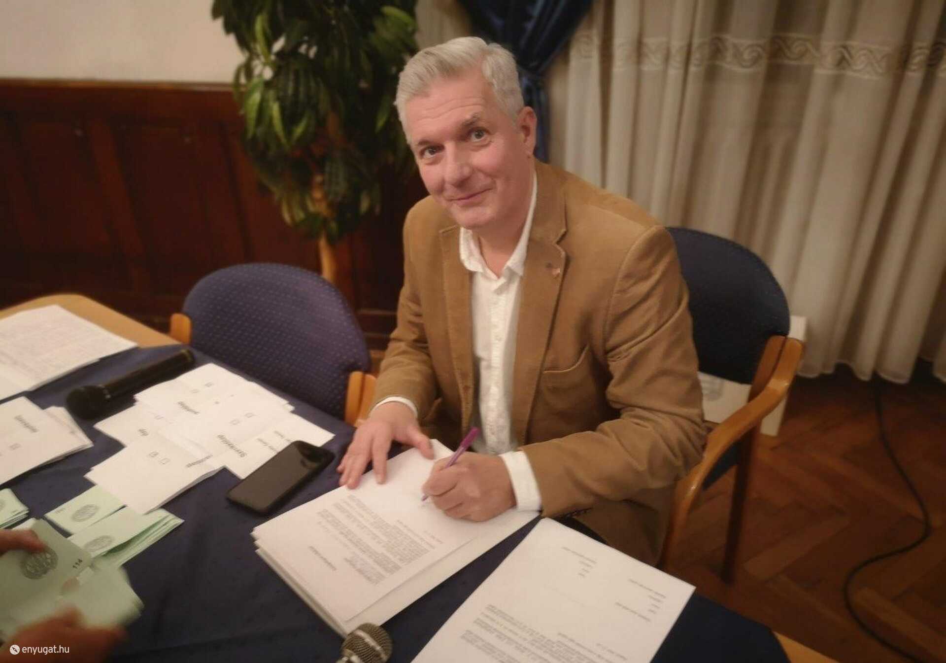 Taschner Tamás, a Soproni Városszépítő Egyesület új elnöke.