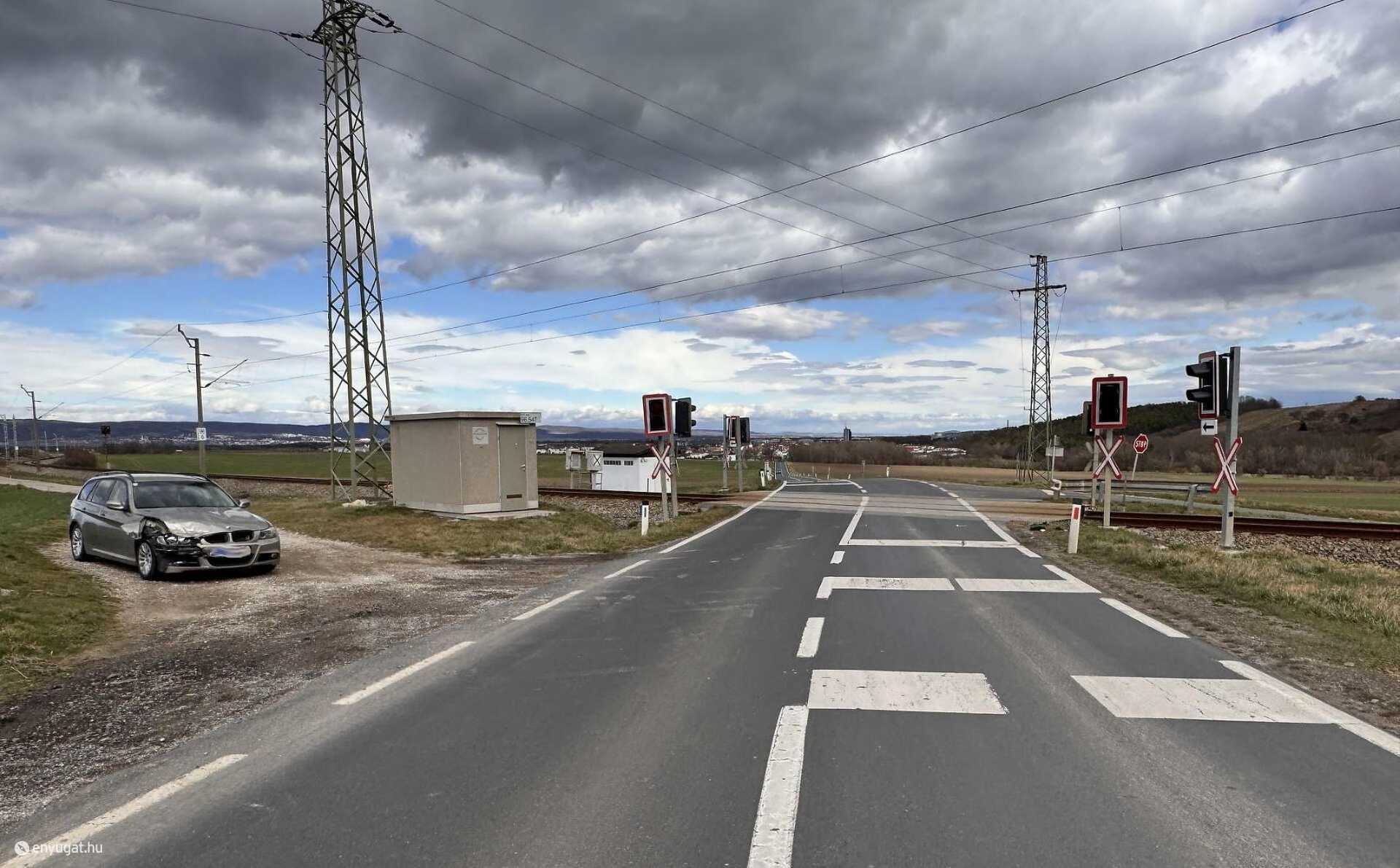 A magyar autót vezető nő azonnal és jó reagált.