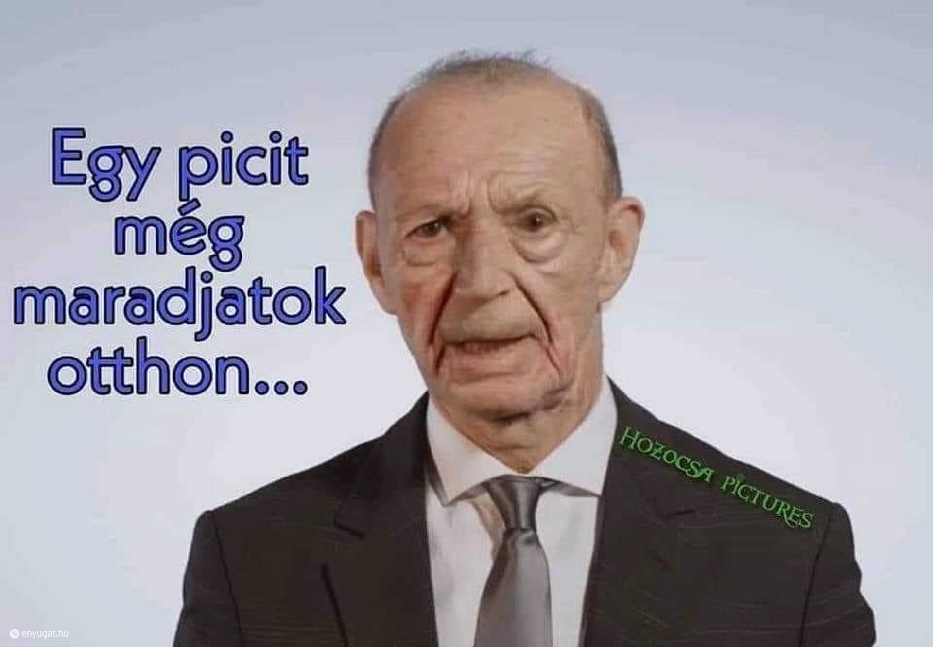 A kedvenc mém. Talán mert ez - reméljük - vicc marad.