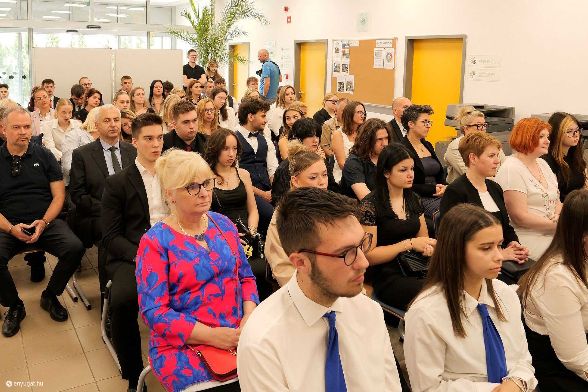A legjobbakat köszöntötte a Soproni Szakképzési Centrum.