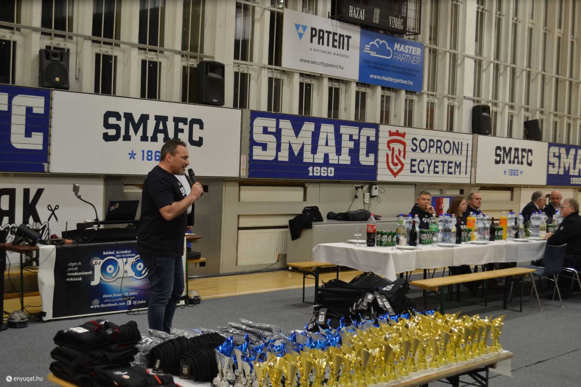 Horváth József, a SMAFC elnöke értékelt.