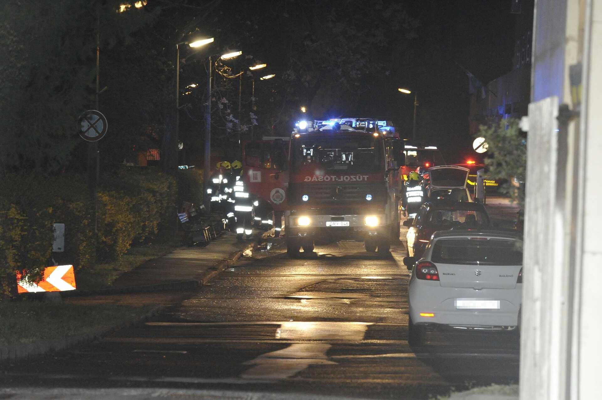 Tűz volt a Szent Margit Kórházban