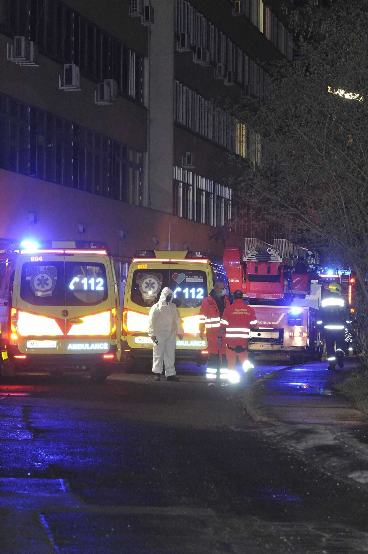 Tűz volt a Szent Margit Kórházban