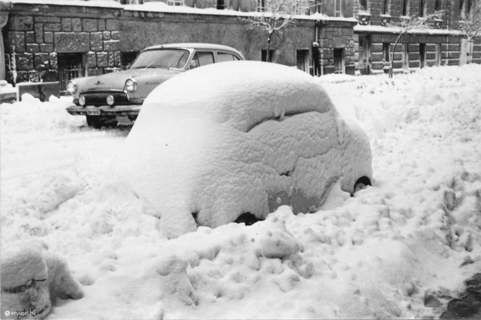 1970 márciusában keményen visszakacsintott a tél.