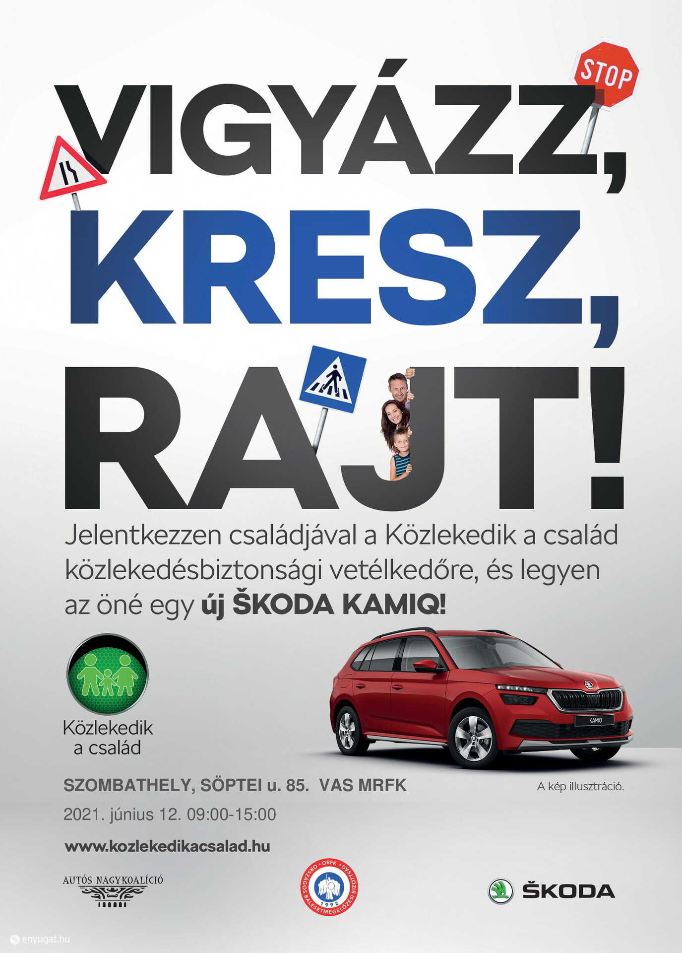 Közlekedik a család 2021. - Vas megye