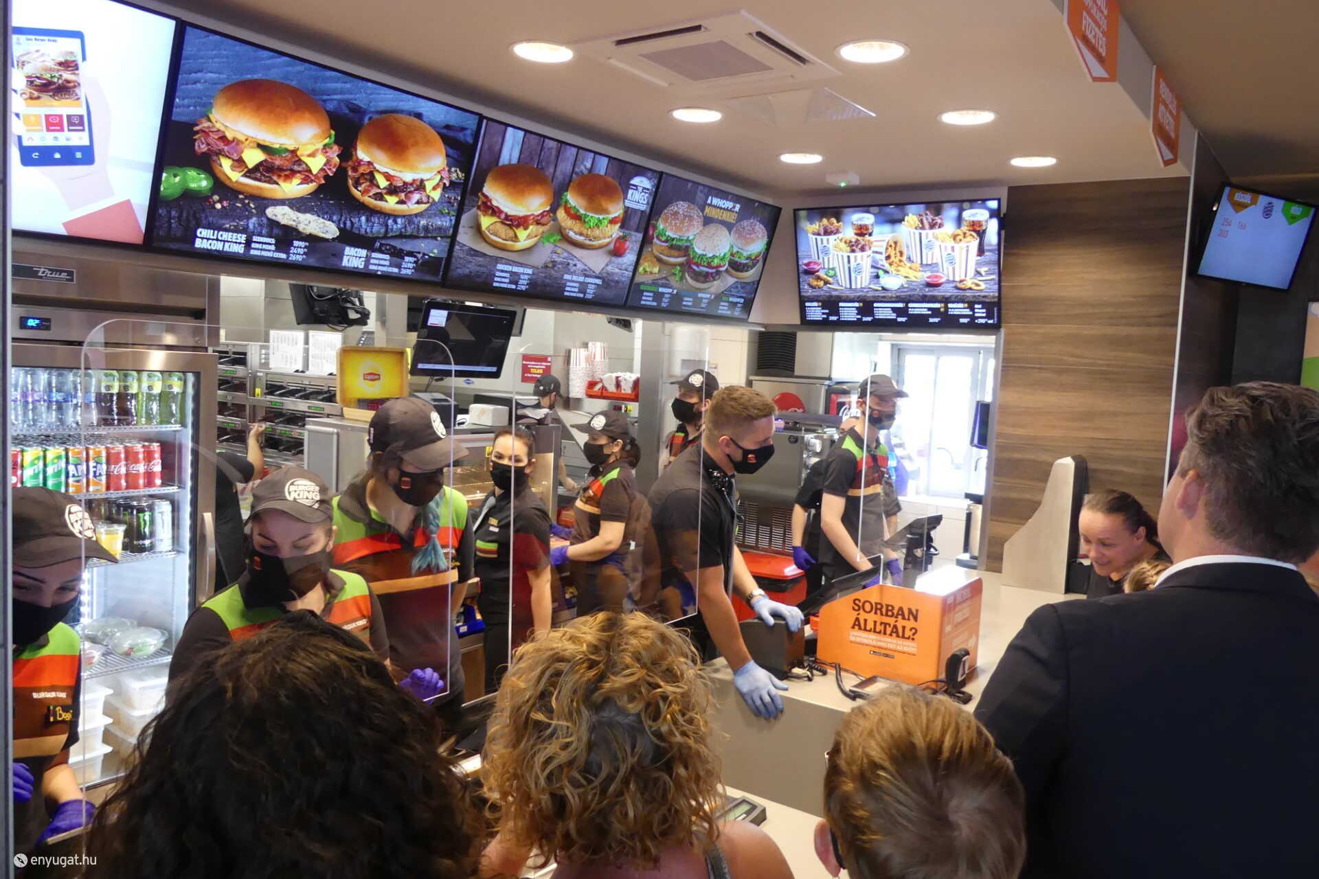 Burger King Sopron megnyitó