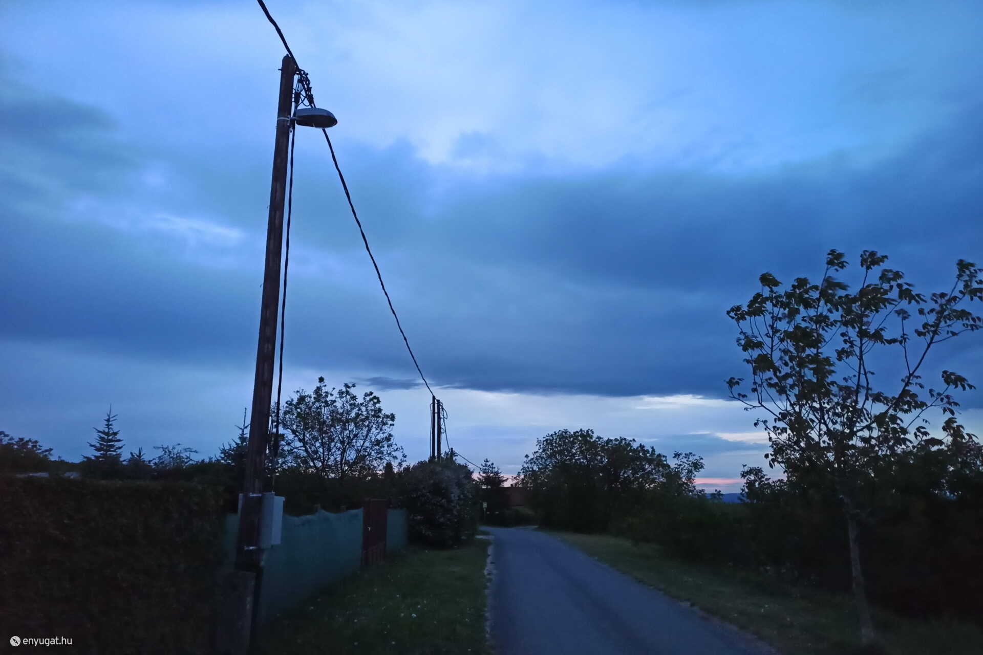 Új közvilágítás a Csőszház dűlőben