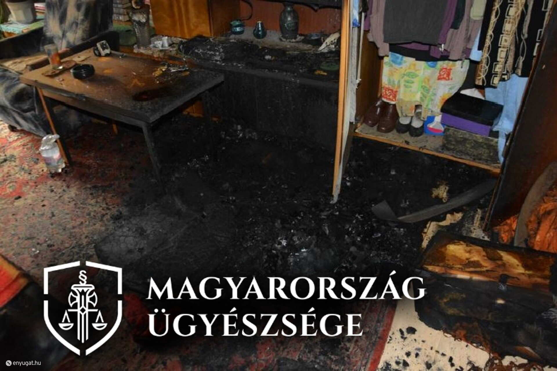 Három helyiségben is tüzet gyújtott a bácsi.