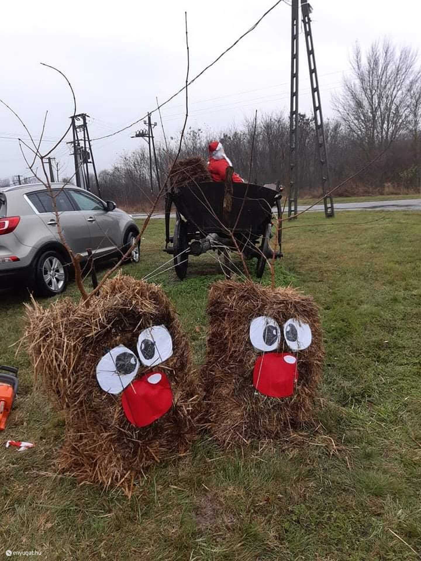 Csáfordjánosán rendhagyó, vidám alakokkal is találkozni lehet.