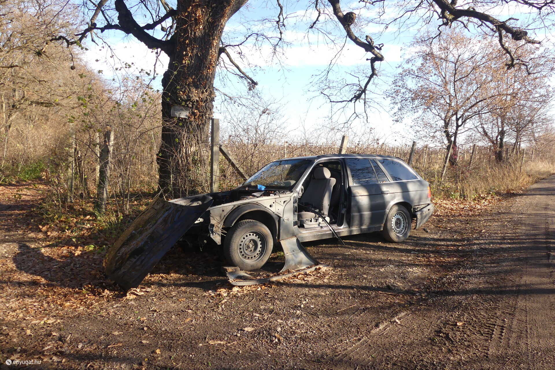 5-ös BMW a Fehér úton, 2021. december