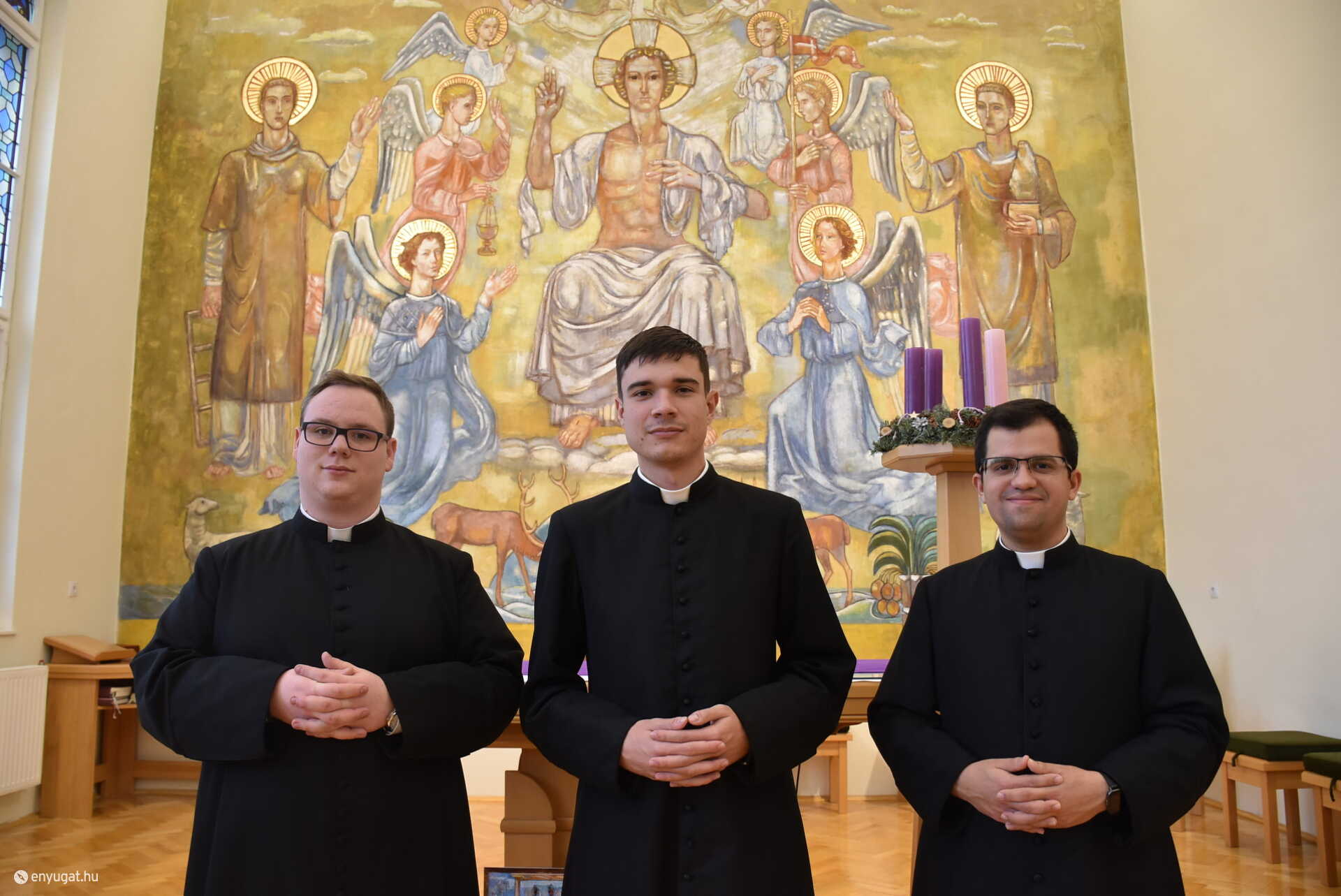 Kordoss Richárd, Gulyás Vilmos és Horváth Csaba.