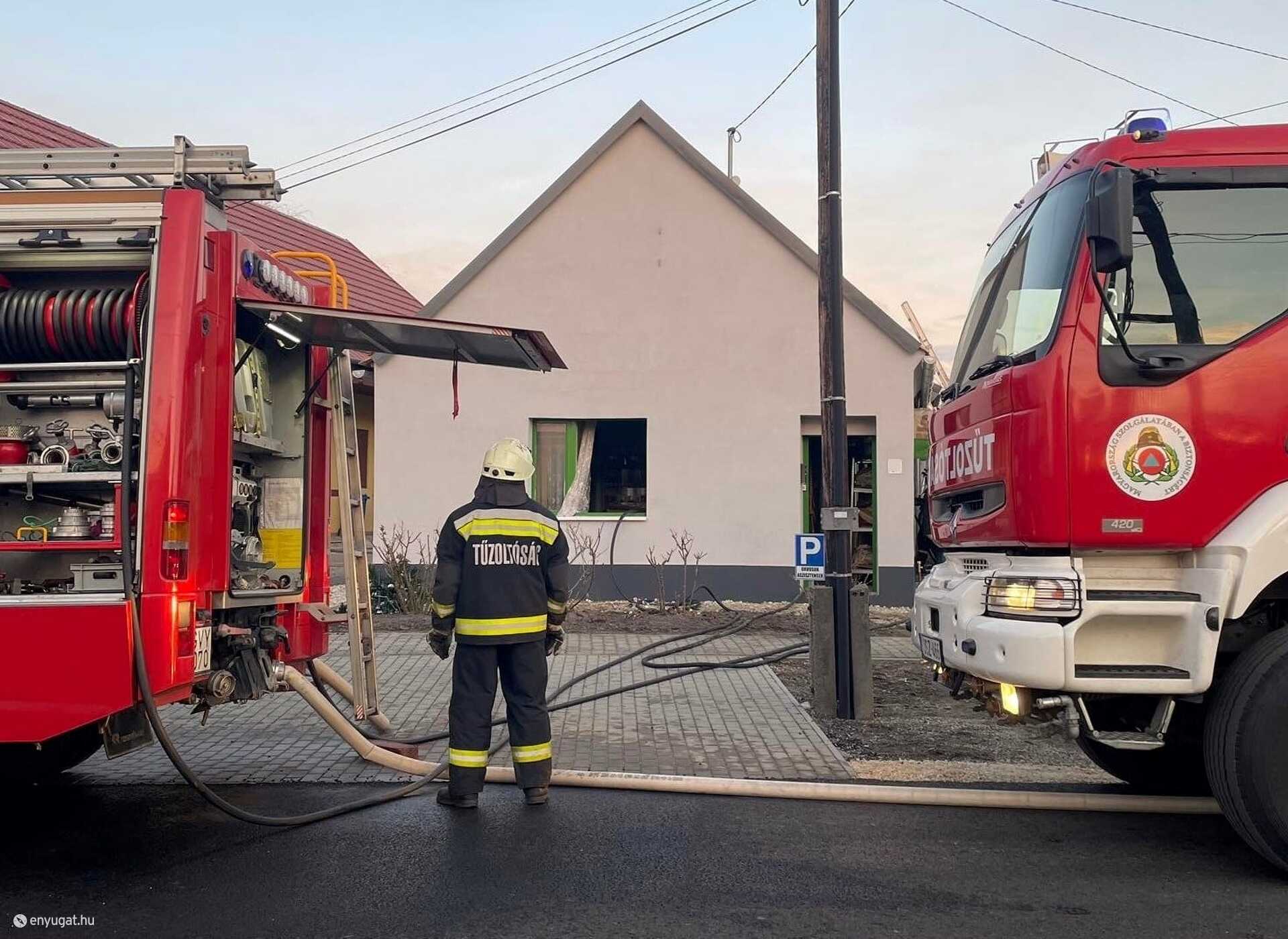 A ház lakóján már nem tudtak segíteni.