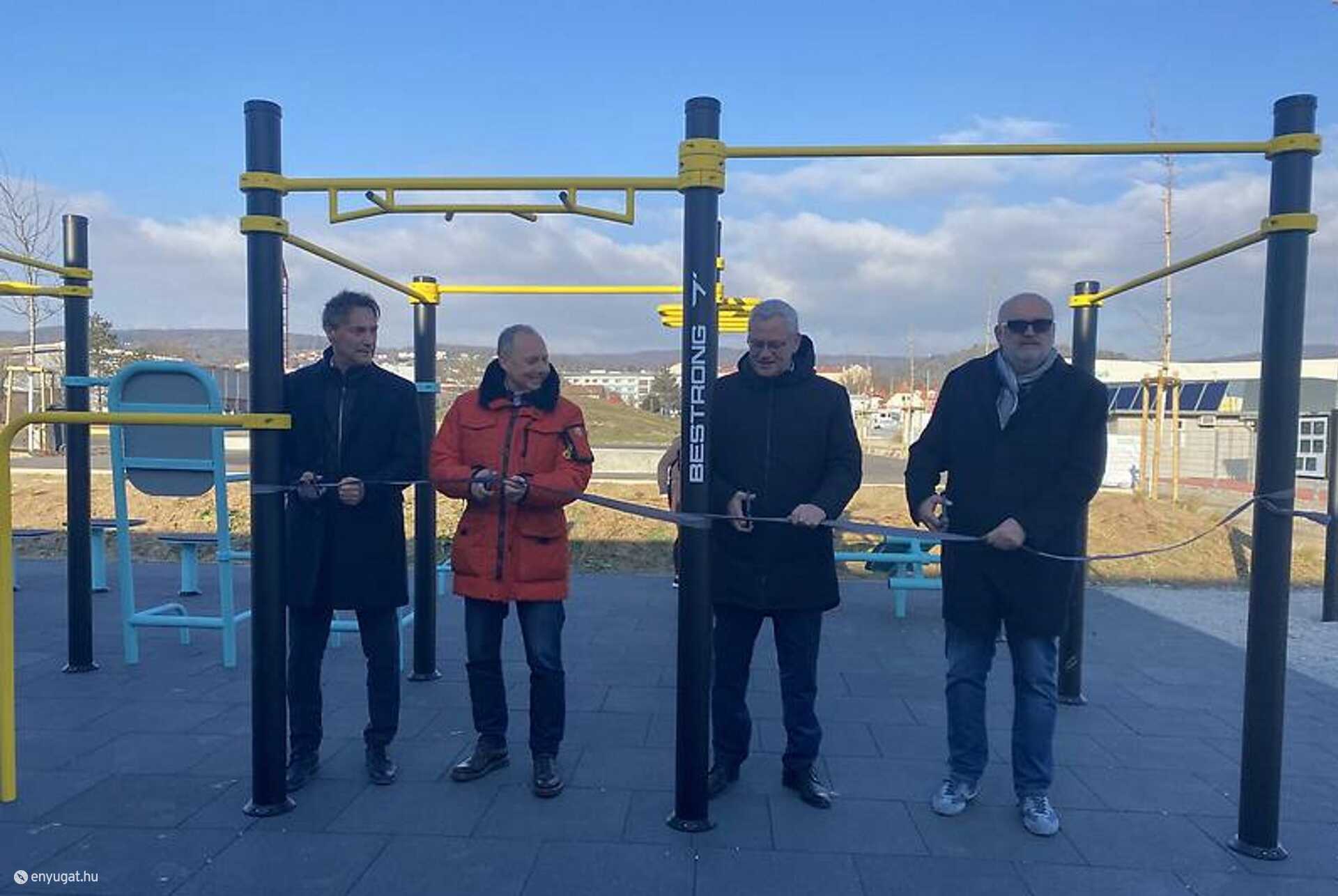 Ingyenesen használhatják a kismartoniak a magyar gyártmányú eszközöket.
