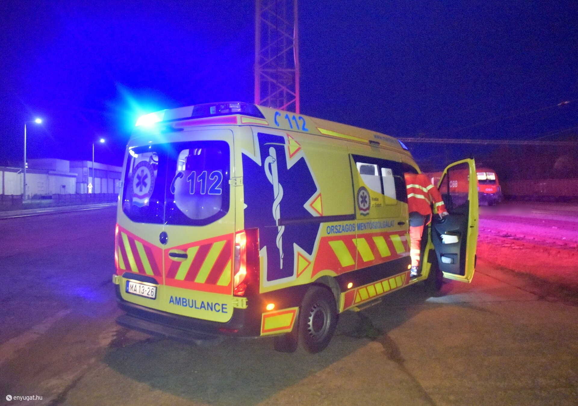 Azonnal meghalt a sofőr - Lancia hajtott tehervonat elé