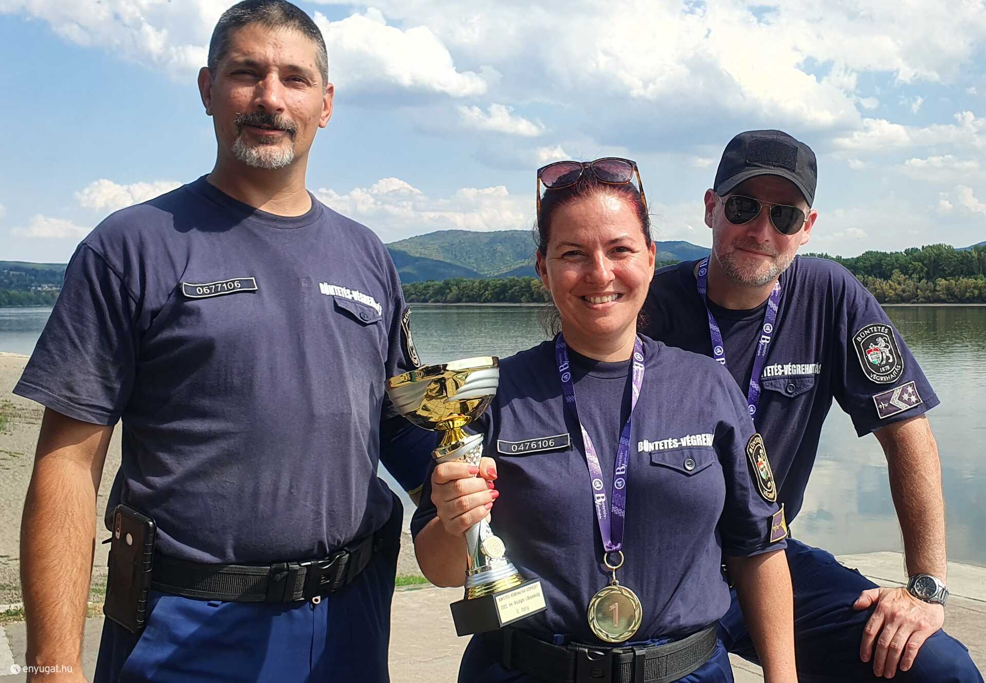 A sopronkőhidai csapat tagjai.