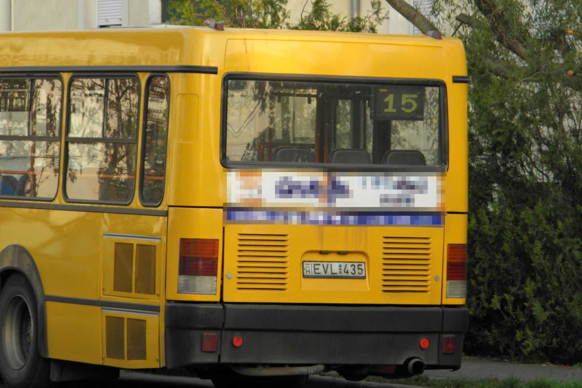 Az egykori 15-ös járat az Aranyhegyen 