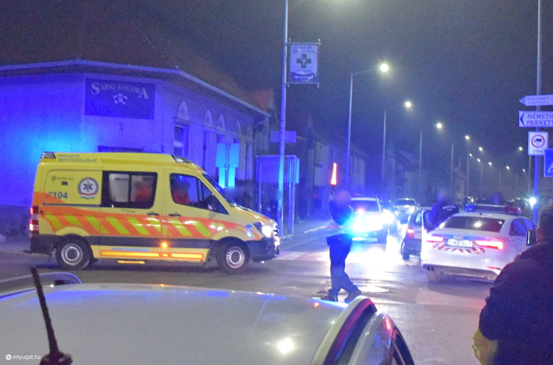 Kiskorú lányt ütött el egy Opel Kőszegen, gyalogátkelőhelyen