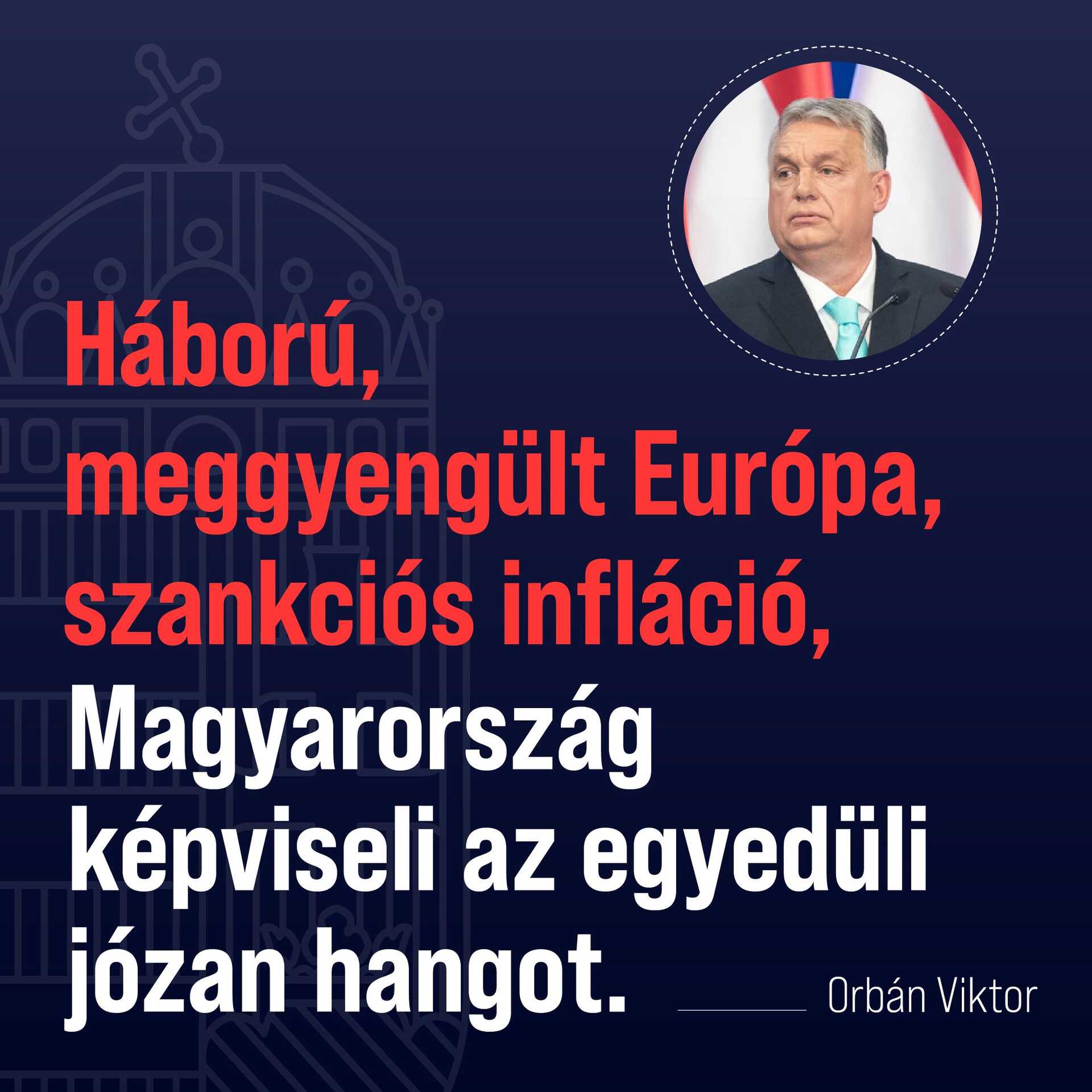 Kormányüzenetek