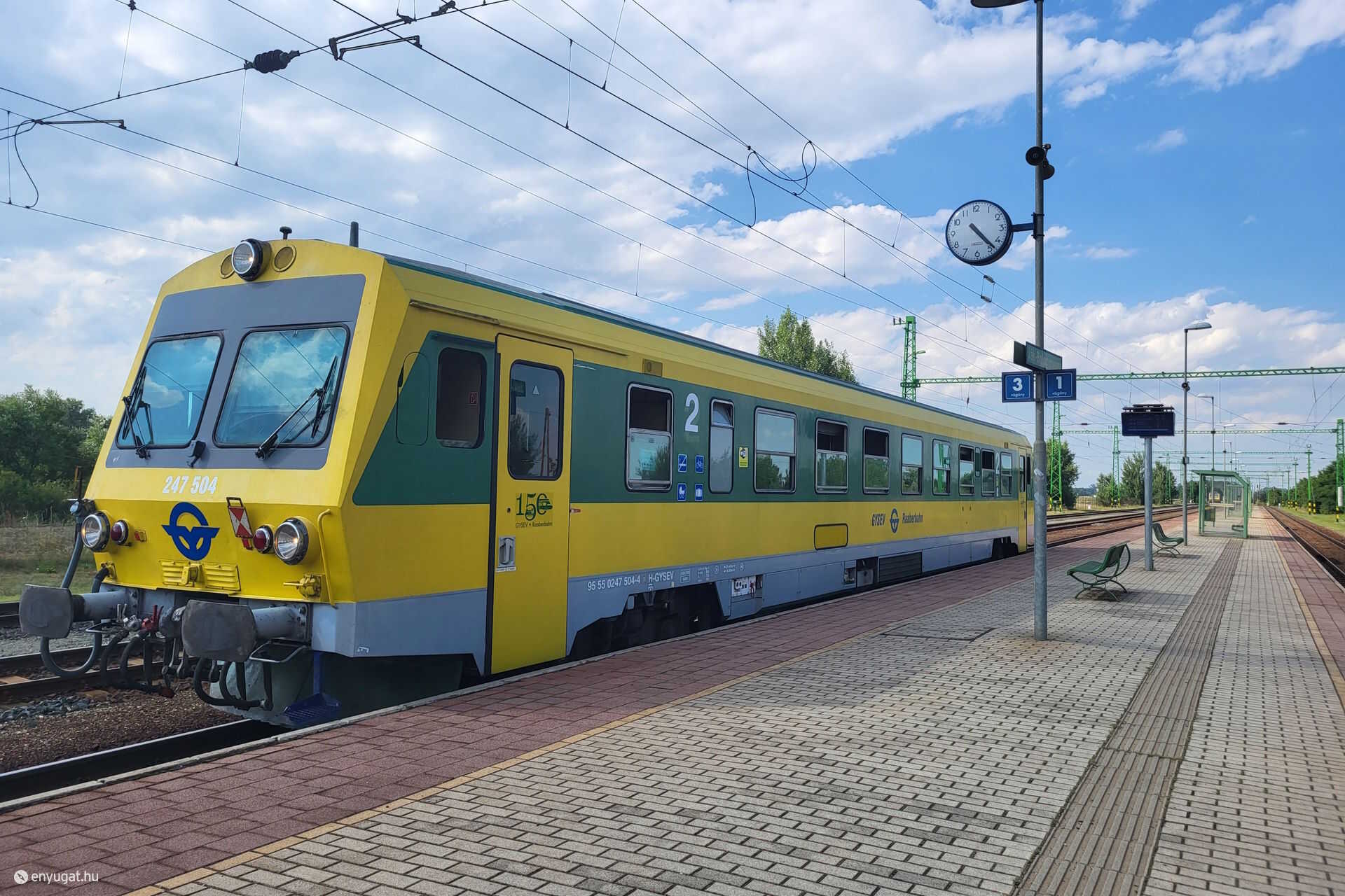 Jenbacher motorvonat Szombathely és Szentgotthárd között