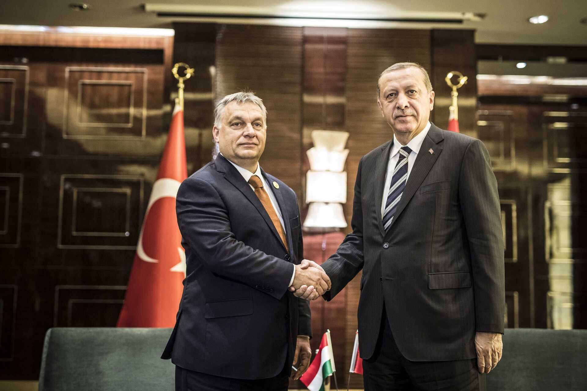 Orbán Viktor és Erdogan 2017-ben