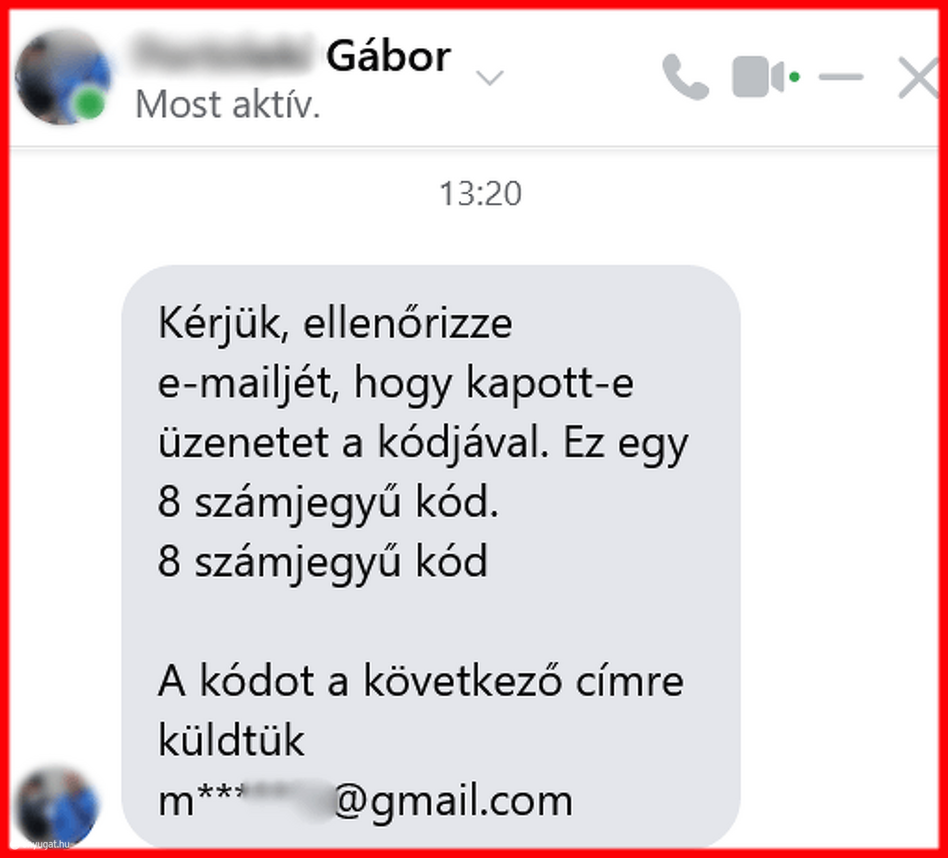 Így próbálták lenyúlni a Facebook fiókunkat egy ismerősünk nevében