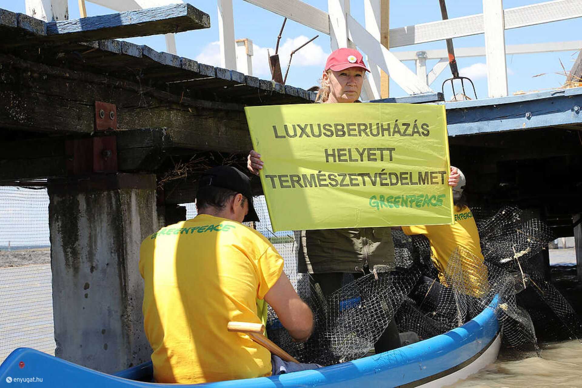 Udvaros Dorottya szerint jó cselekedet volt a madárhálók levágása, nem pedig bűncselekmény.