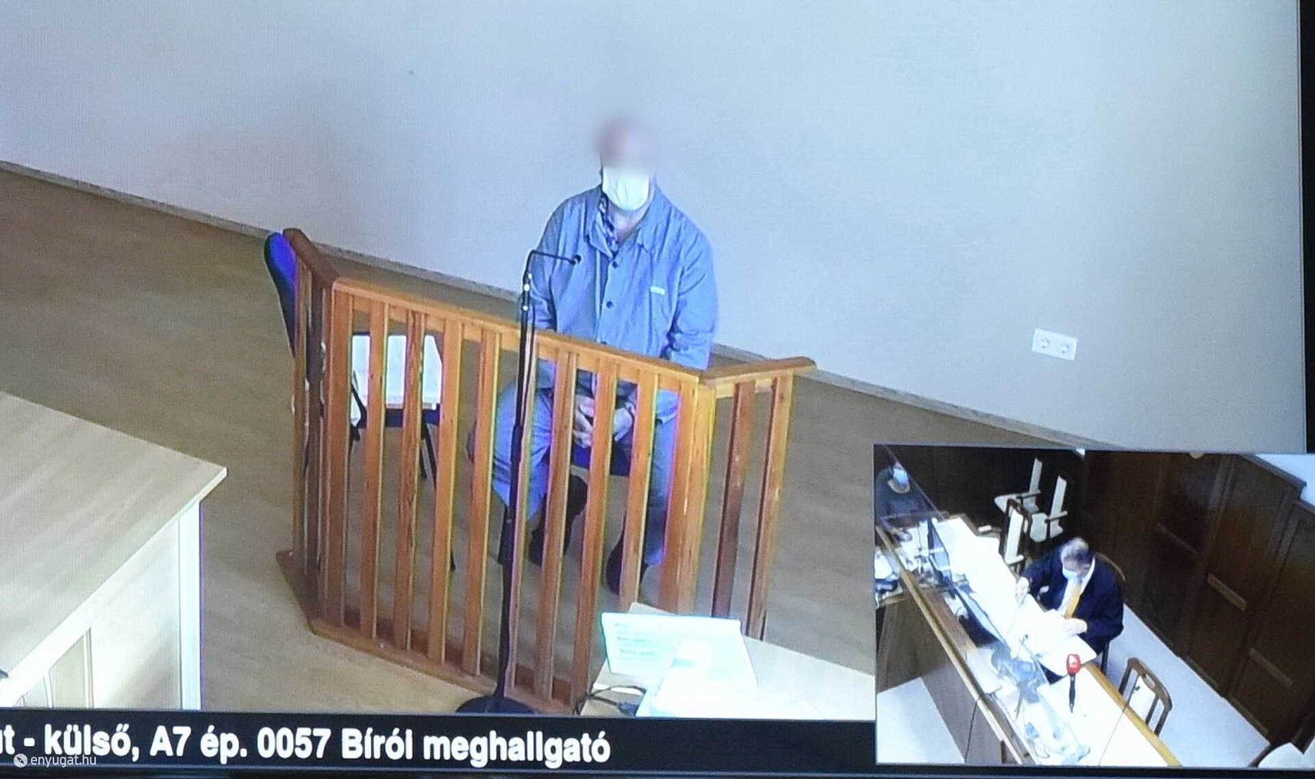 Rablásért áll bíróság elé a korábban gyermekgyilkosságért halálra ítélt férfi Szombathelyen