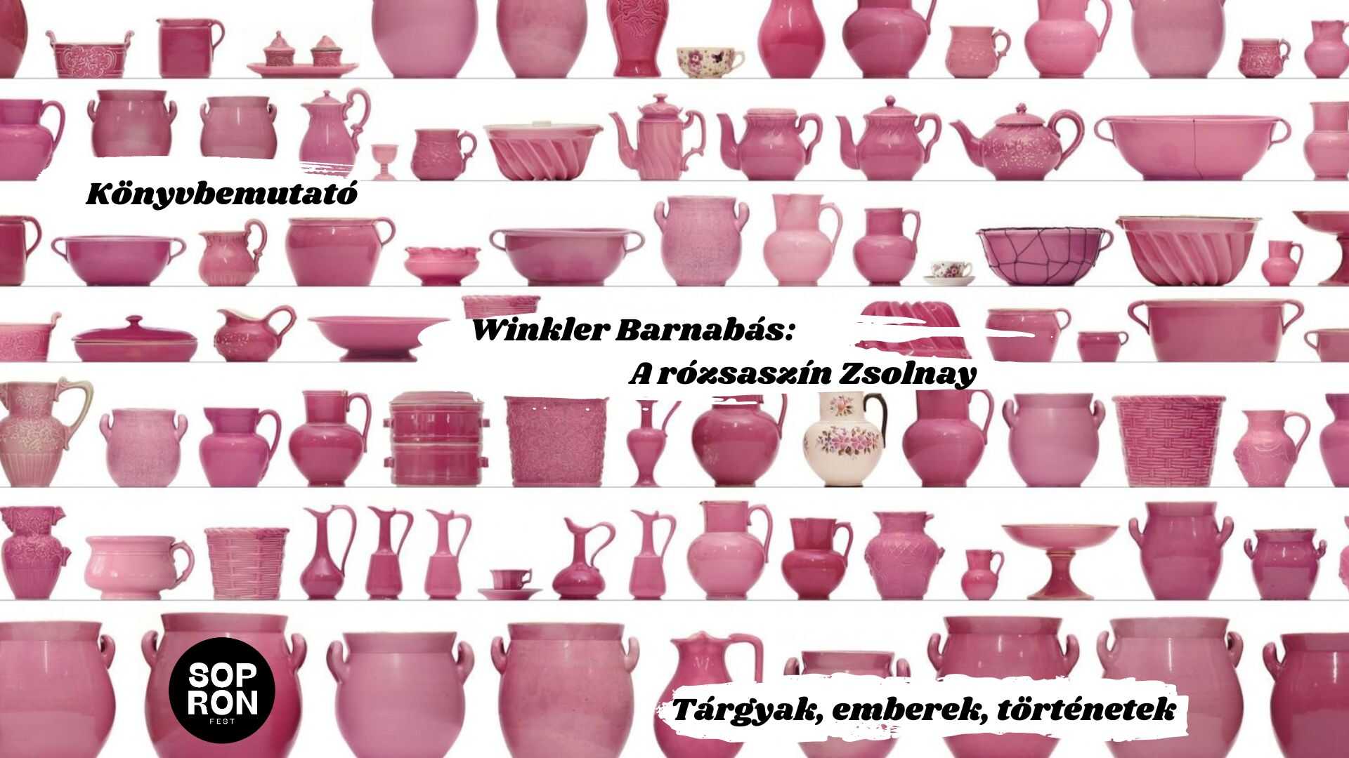 A rózsaszín Zsolnay című könyv nem csak a szakemberek körében népszerű.