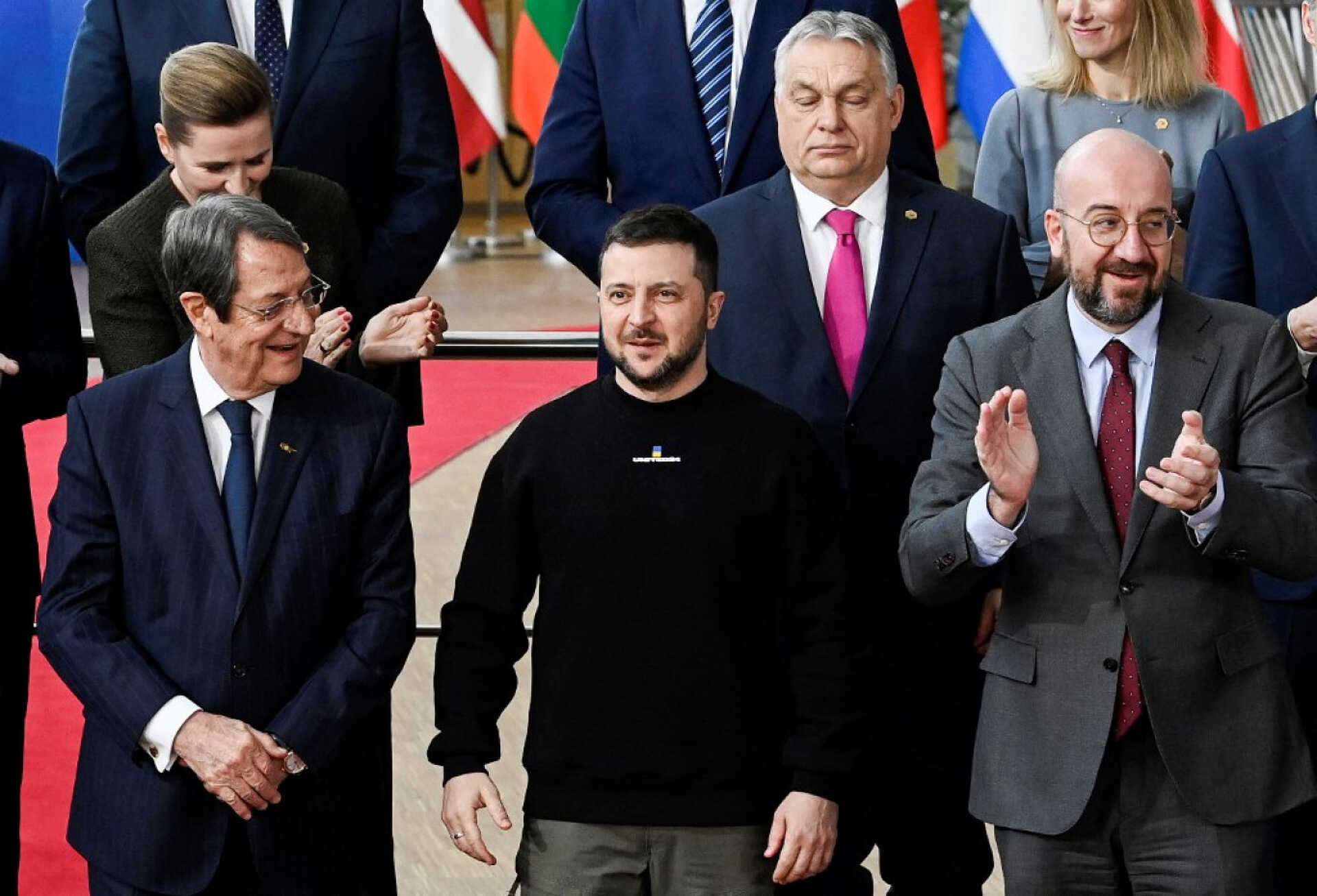 Orbán és Zelenszkij Brüsszelben