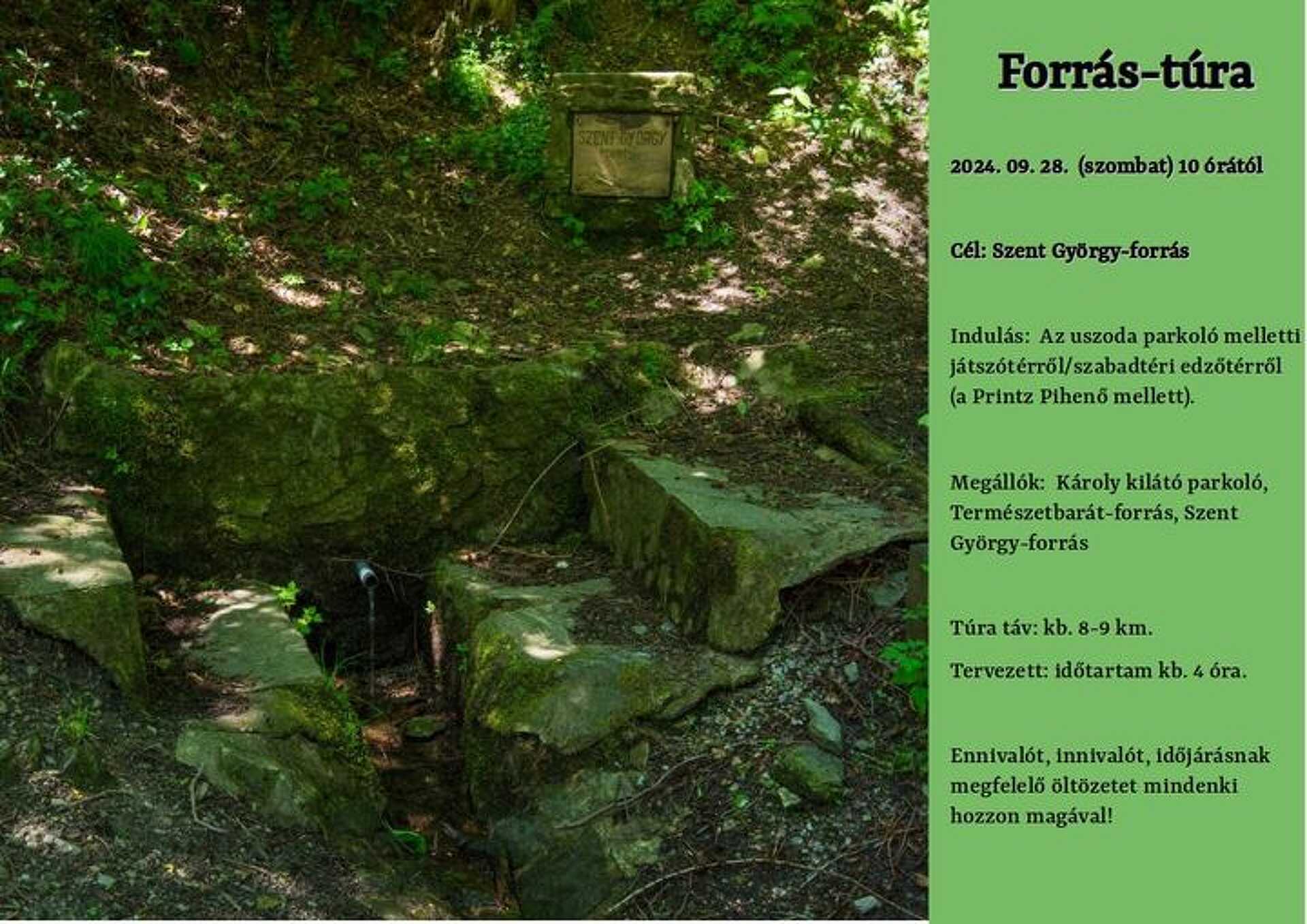 Forrás túra, Sopron