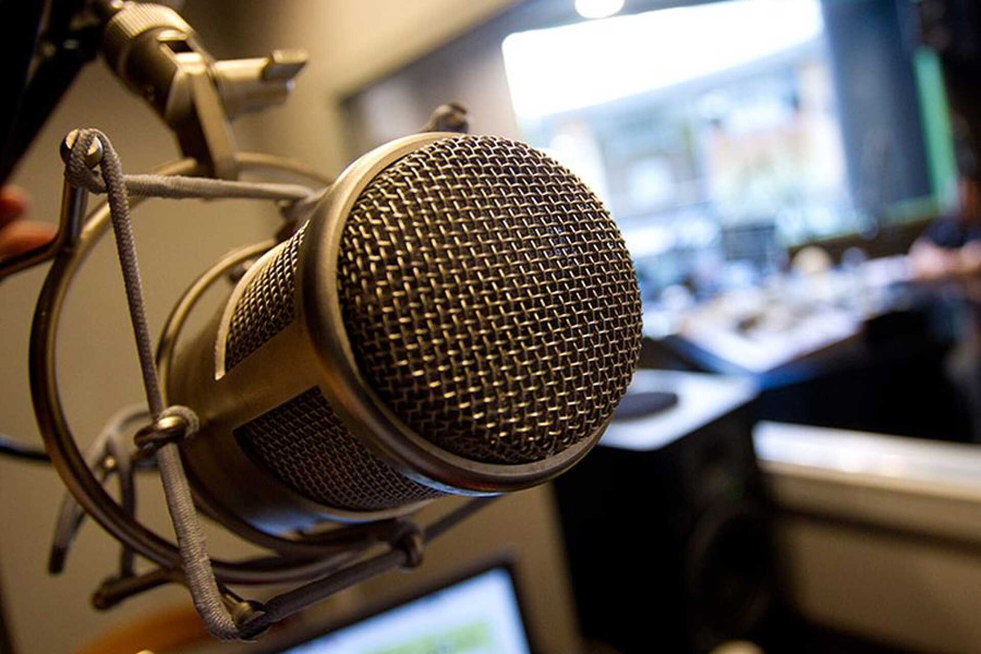 rádió, podcast, mikrofon