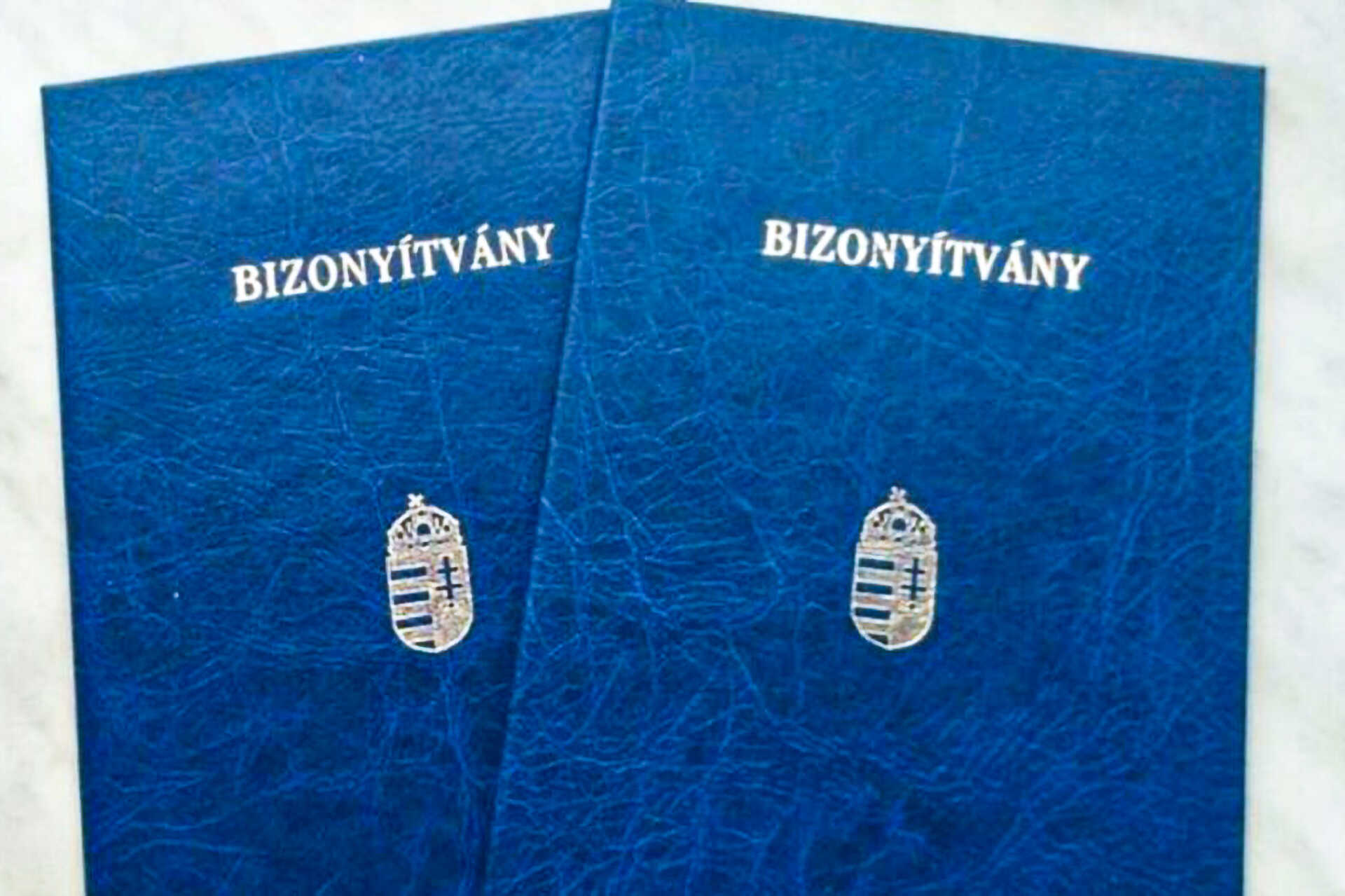 bizonyítvány