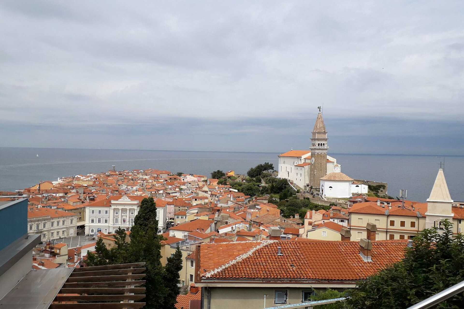 Piran - Bebarangoltuk a szlovén tengerpartot