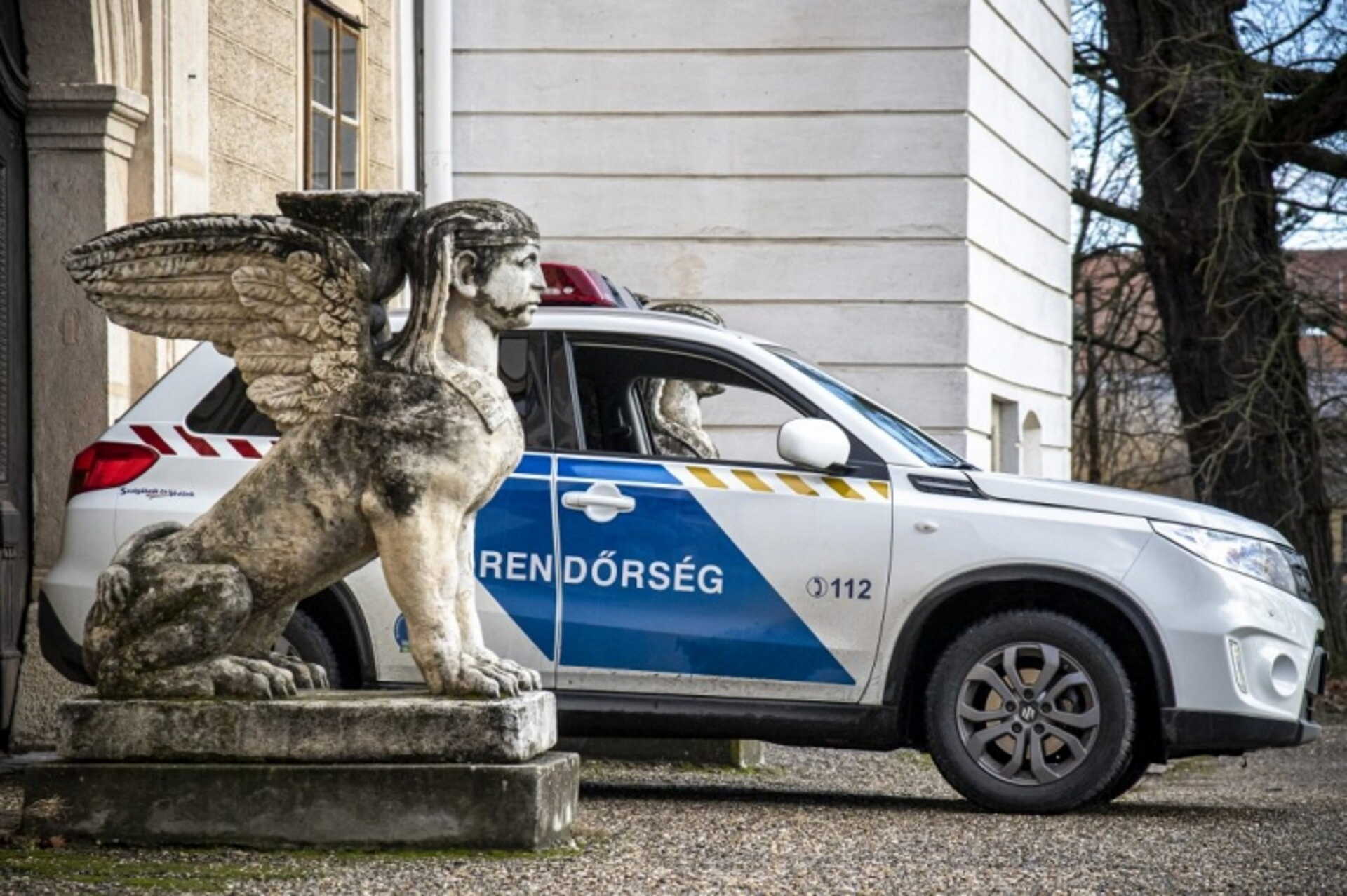 rendőrautó