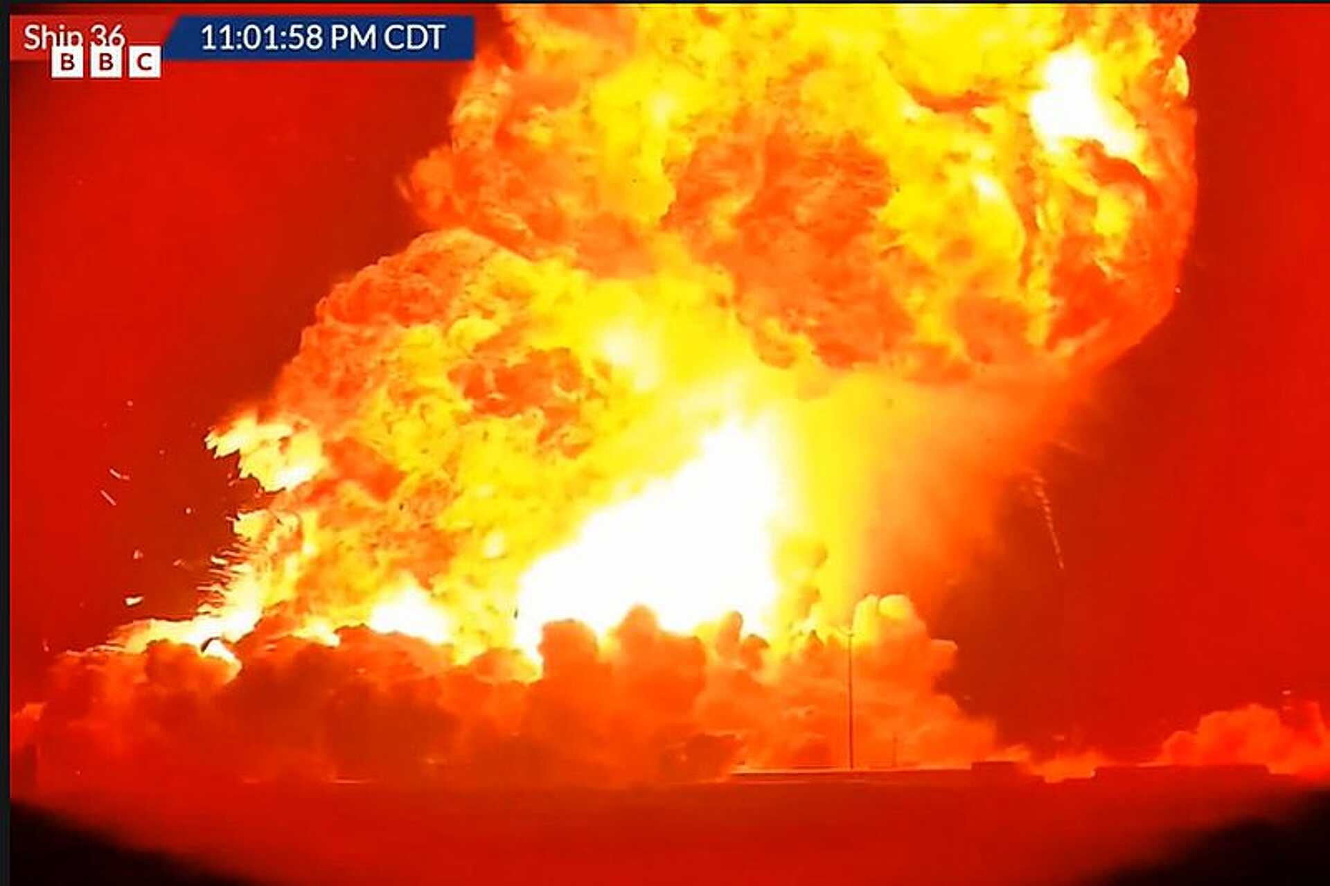 Spacex felrobbant