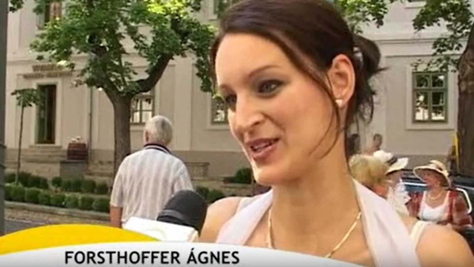 Forsthoffer Ágnes 18 évesen lett az Anna-bál szépe