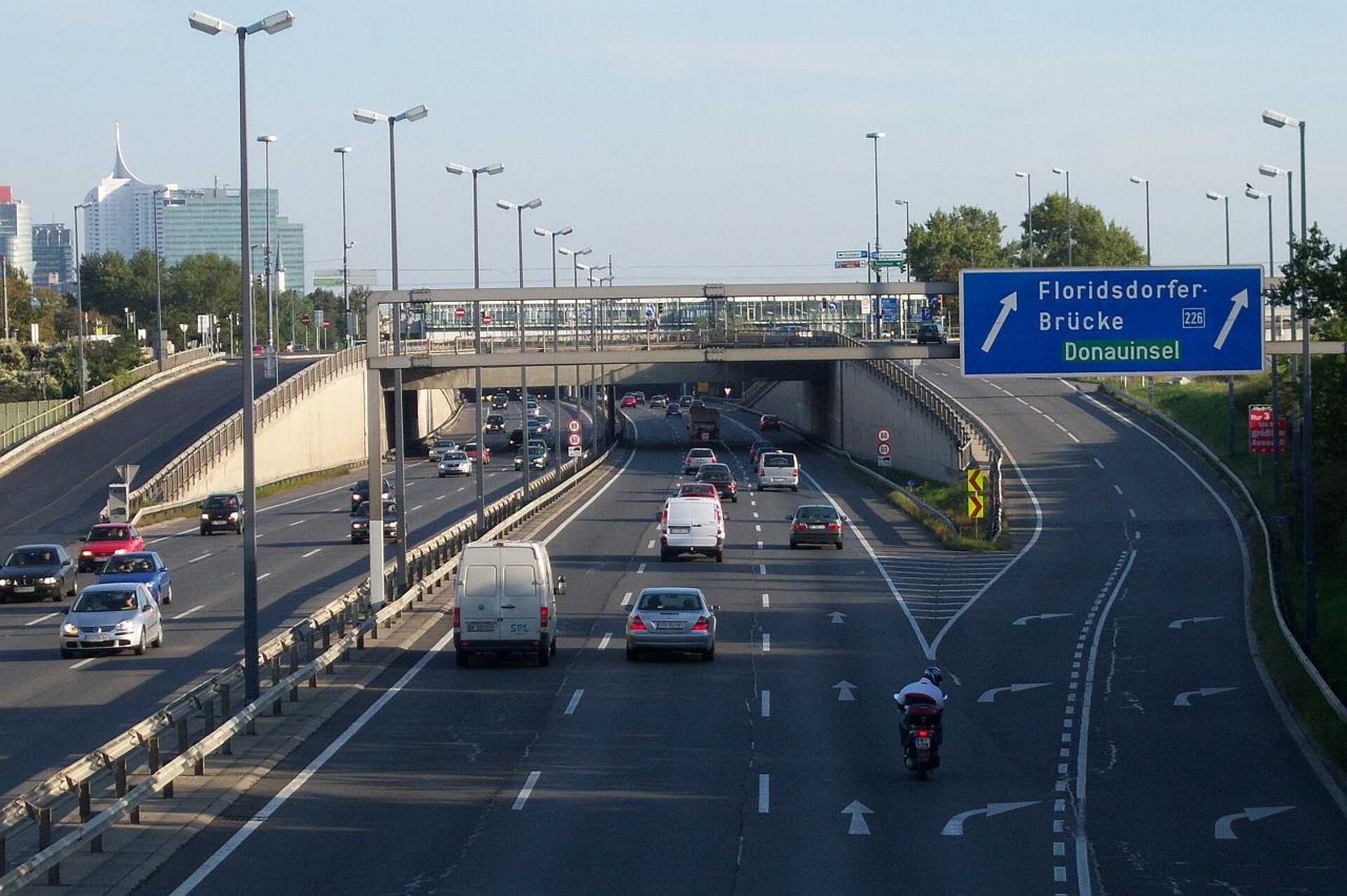 Autópálya, Bécs, közlekedés, Ausztria