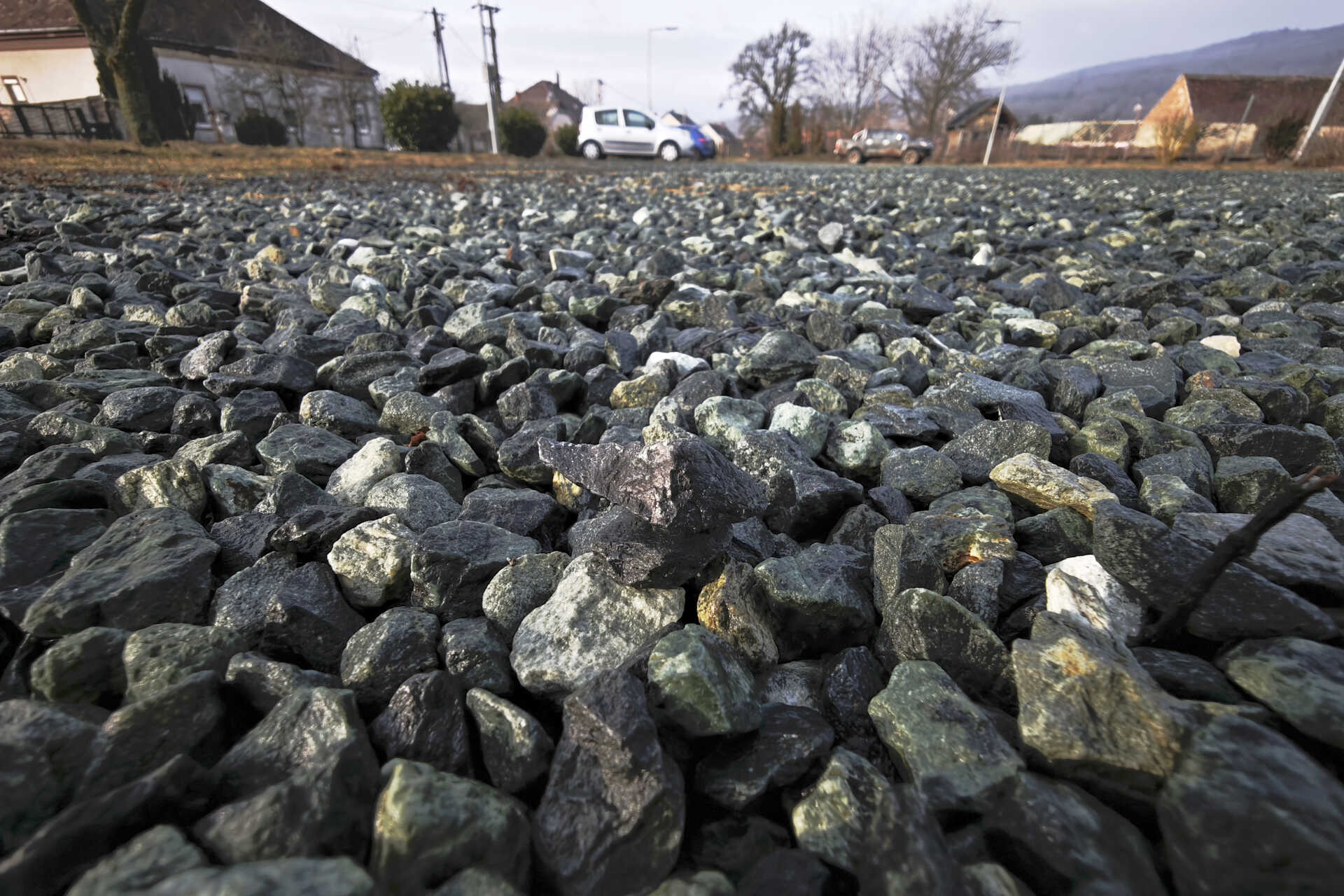 Bozsok parkoló azbeszt
