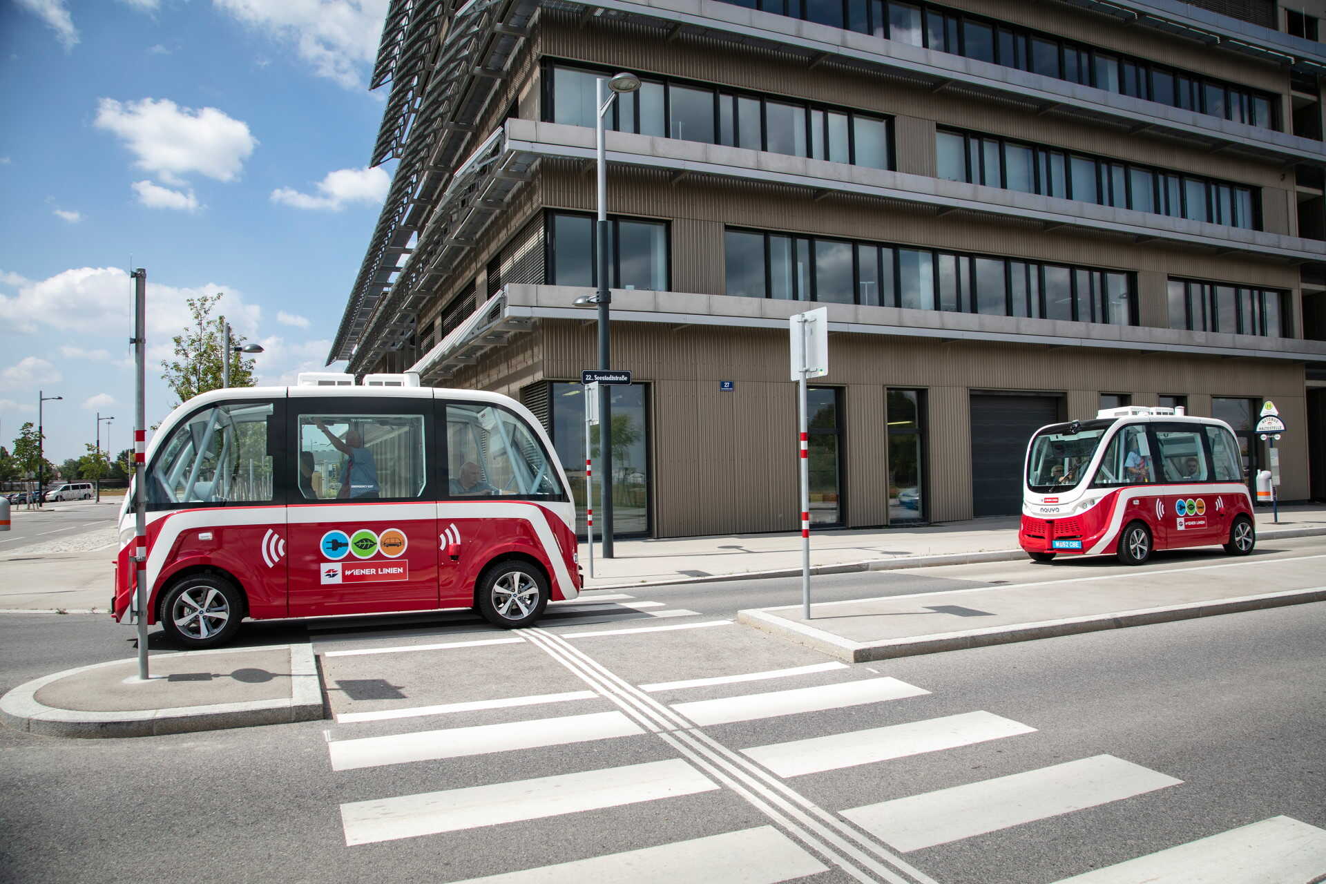 Önvezető busz Bécsben