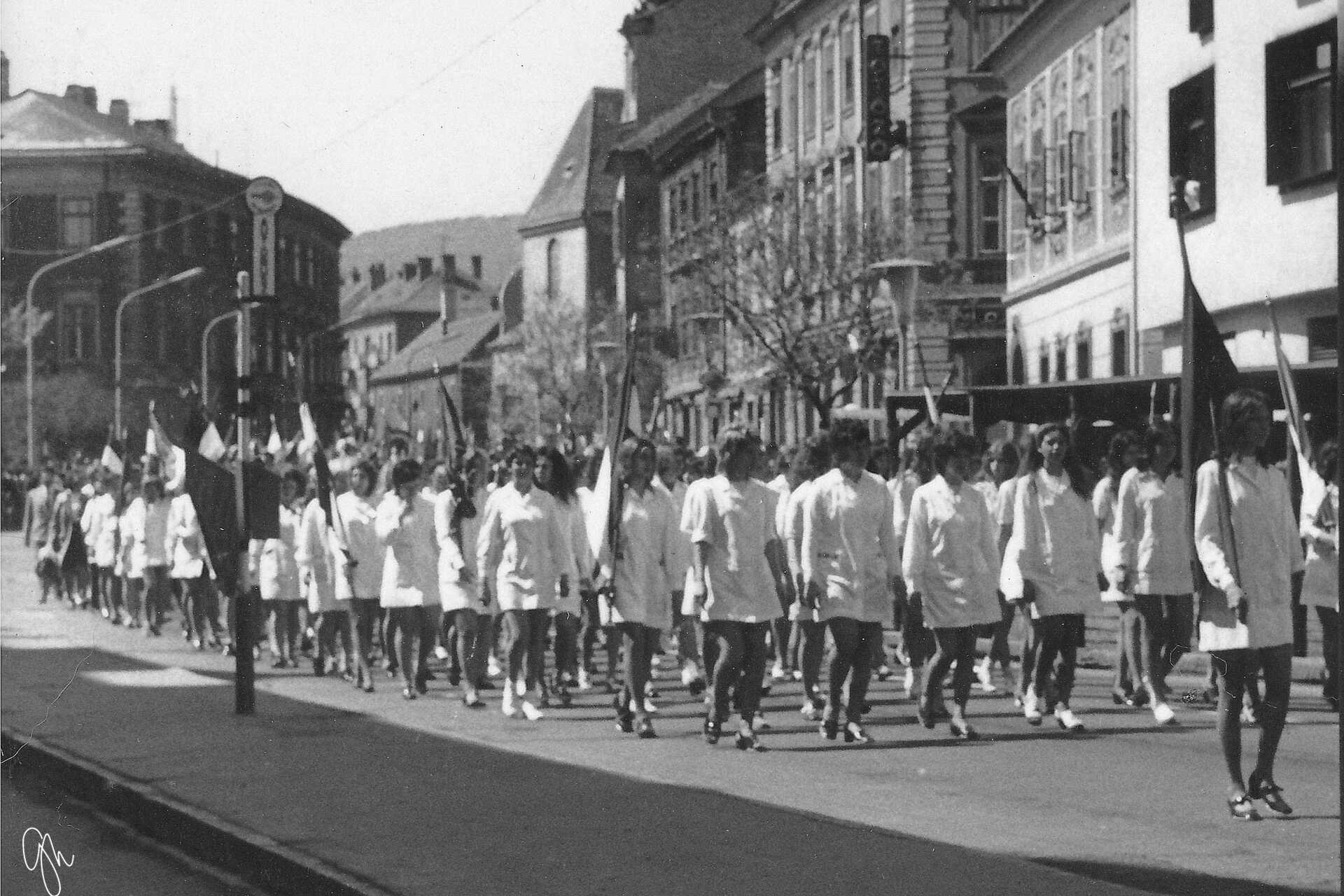 A majális arcai a 70-es években