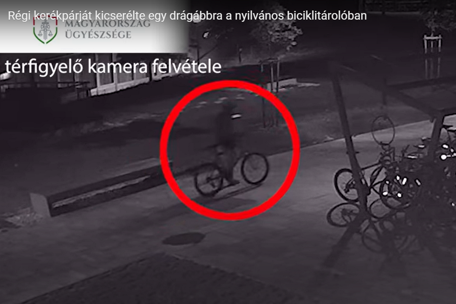 biciklitolvaj győrben