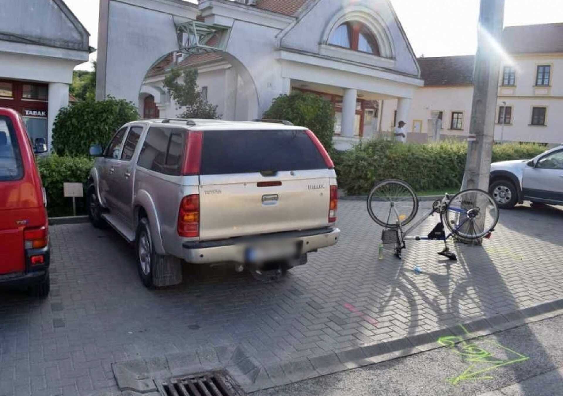 baleset Fertőrákoson