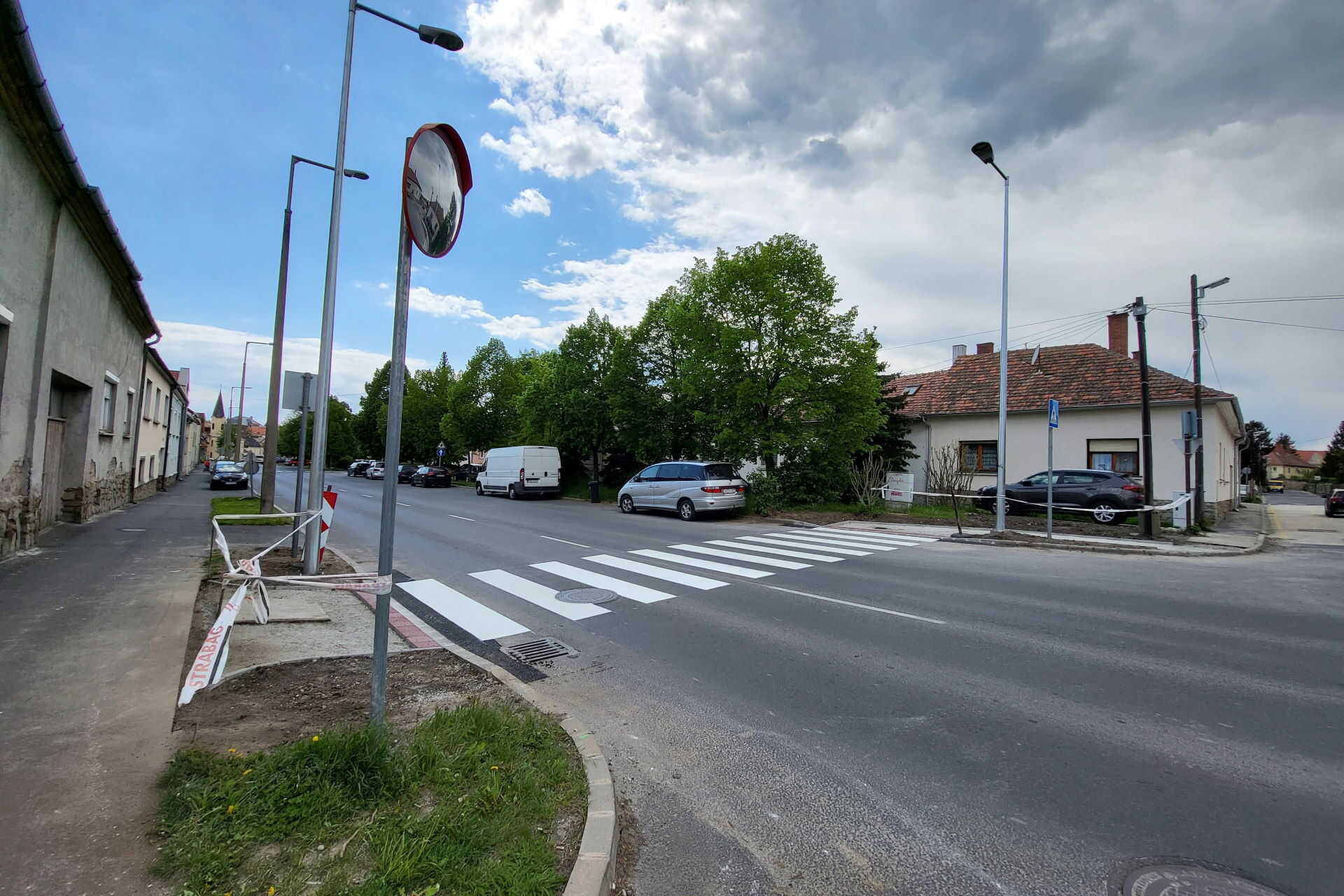 ÚJ gyalogátkelőhely a Híd utcában