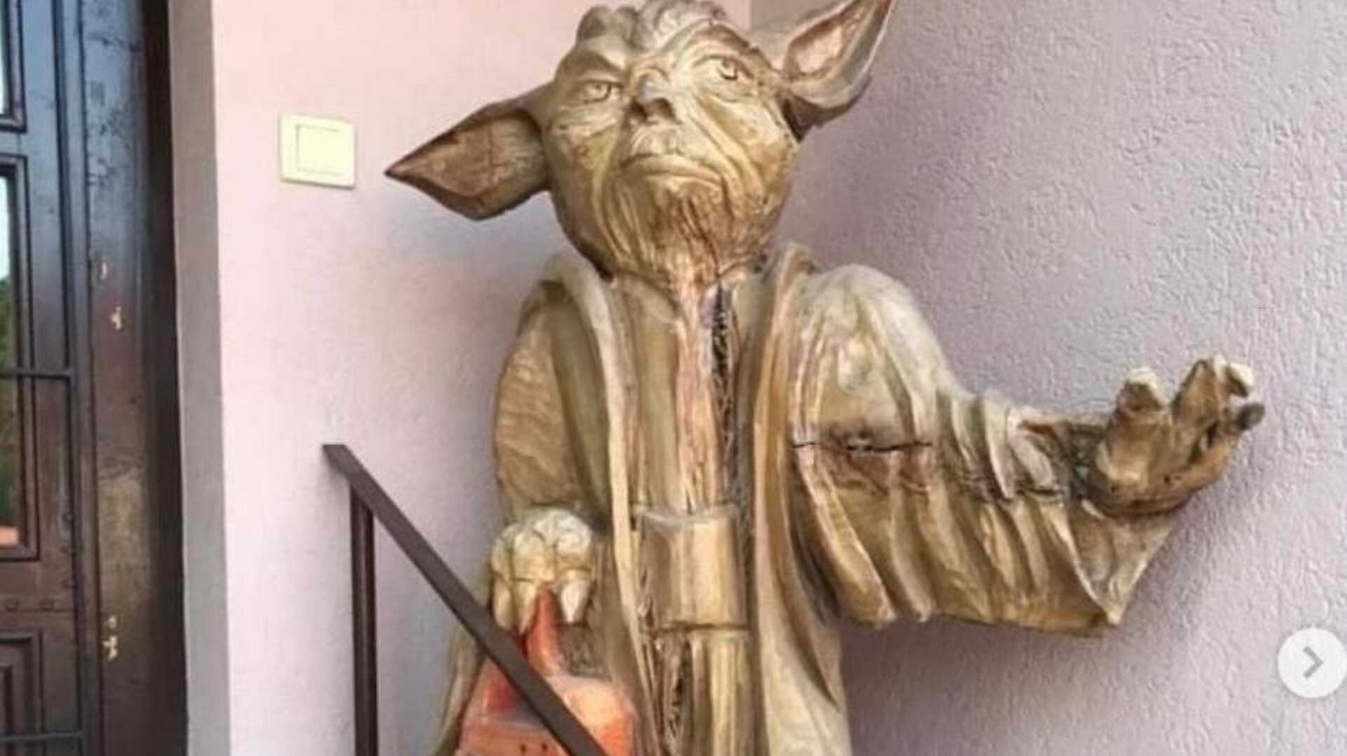 Yoda szobor, Sopronkövesd