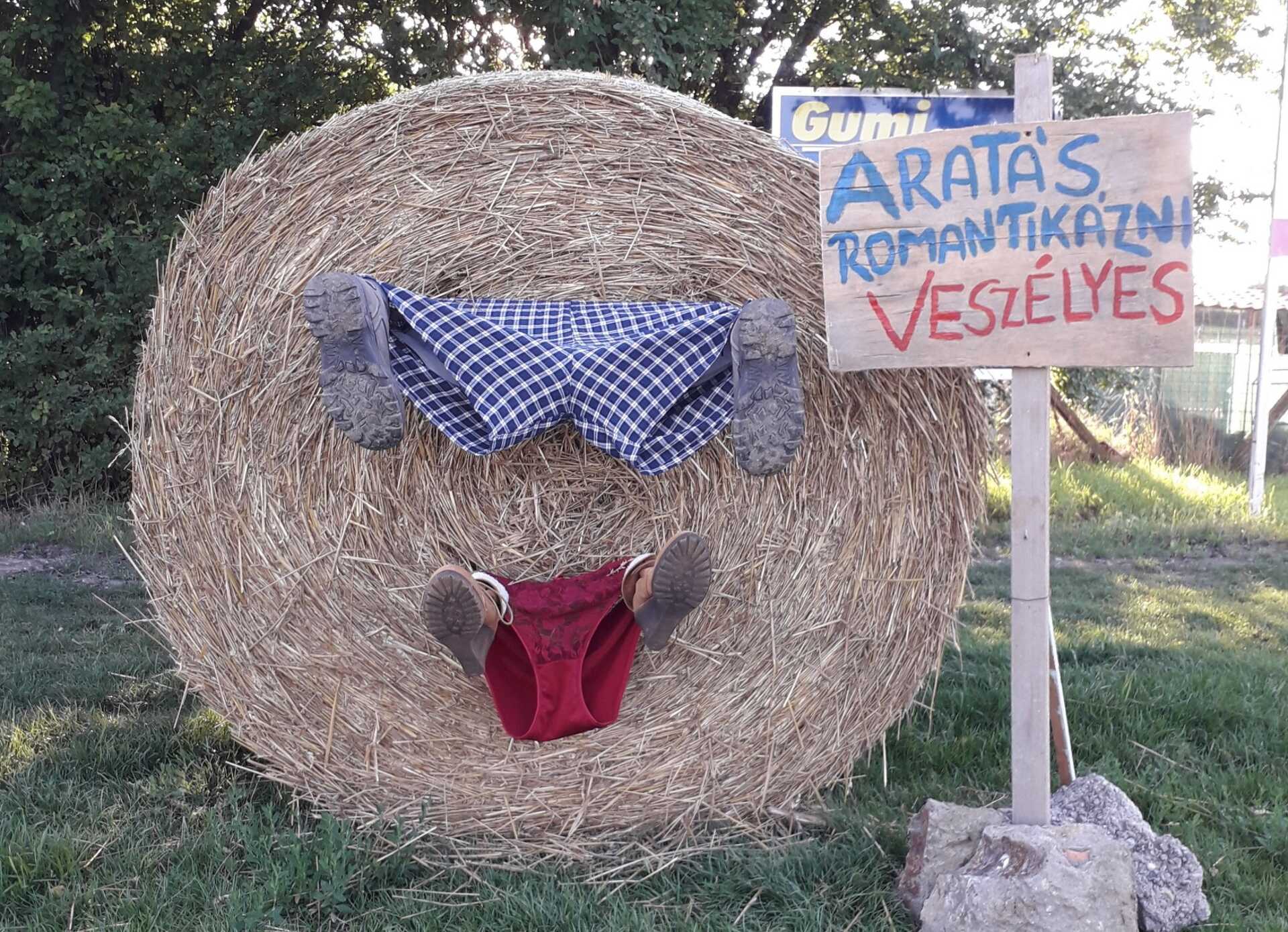 Romantika aratás idején Ágfalva határában
