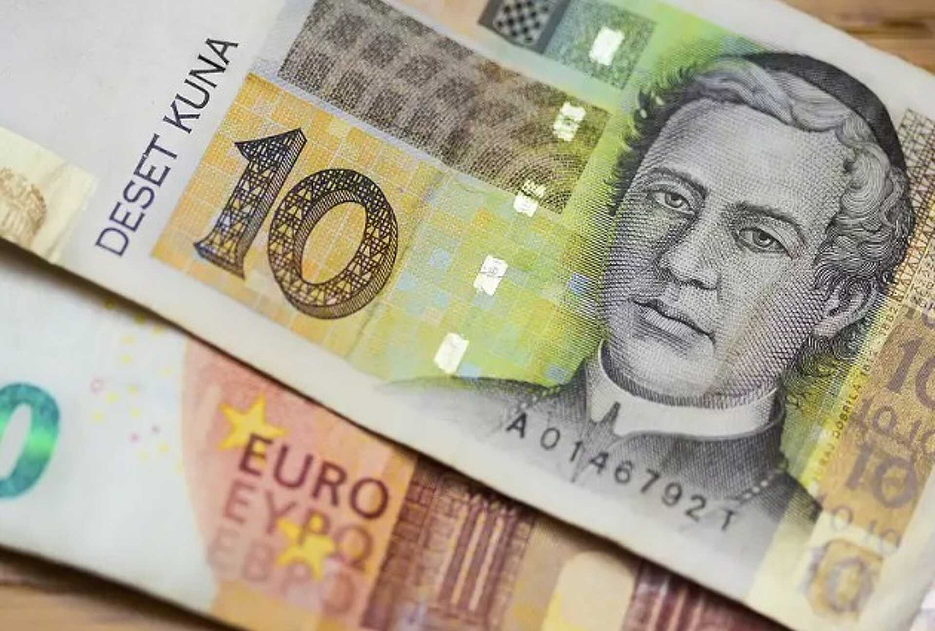Horvát kuna - euró